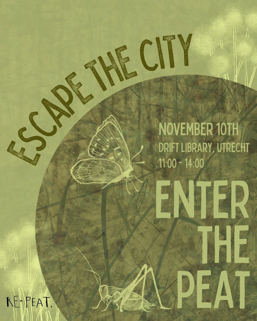 Ever dreamed of becoming one with the peat, one with ancienct soggy soils? 🐌

Well&hellip; on the 10th of November, you can do so outside of the Drift Library in Utrecht!

Get ready to enter an immersive, multi-sensory experience where you can fall 