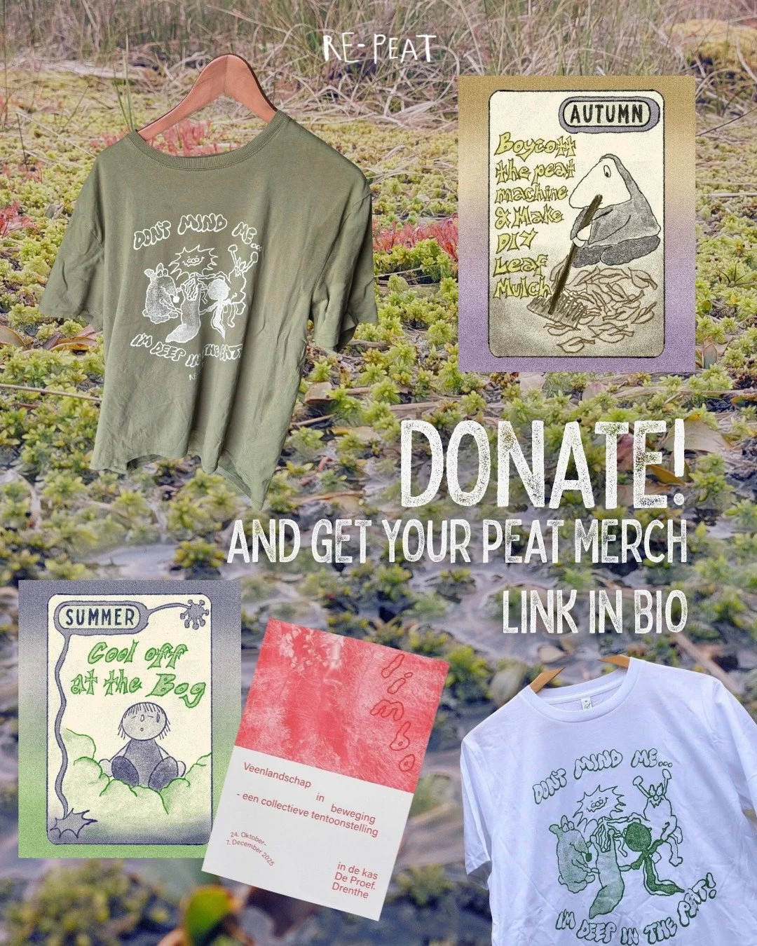 Help us raise 10,000 euros!

This is your chance to get a RE-PEAT t-shirt!

Have you donated yet? Have you asked your friends and family? 

We appreciate your help💚