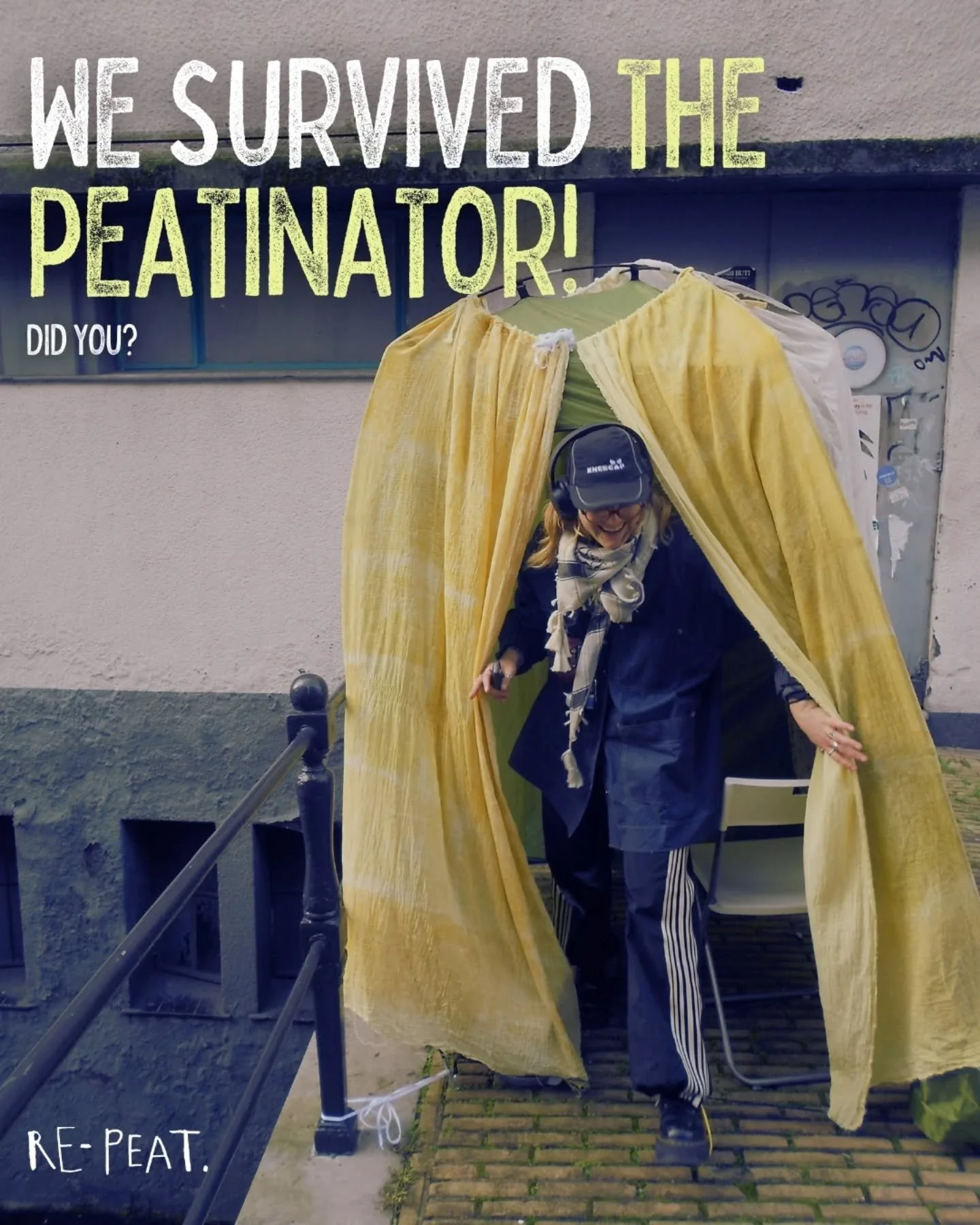 Did you survive the Peatinator? We, thankfully, did! 🐌

On Monday, 10th of November, we explored all the ways we can be closer with peat through providing an immersive experience &mdash;the peatinator. Not only that, informations were shared, discus