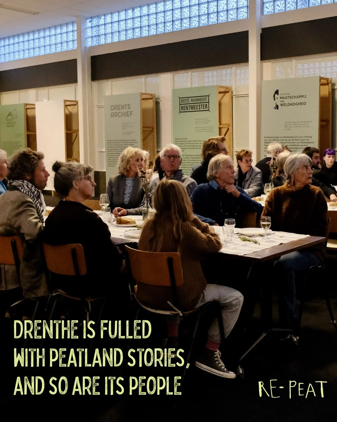 ✨ What a night! Some weeks ago, we gathered for an evening of stories, flavours, and conversations at De Proef. Throughout the evening, we meandered through the layered histories of Dutch peatlands through stories, food, and dialogue. Chef Hamish Day