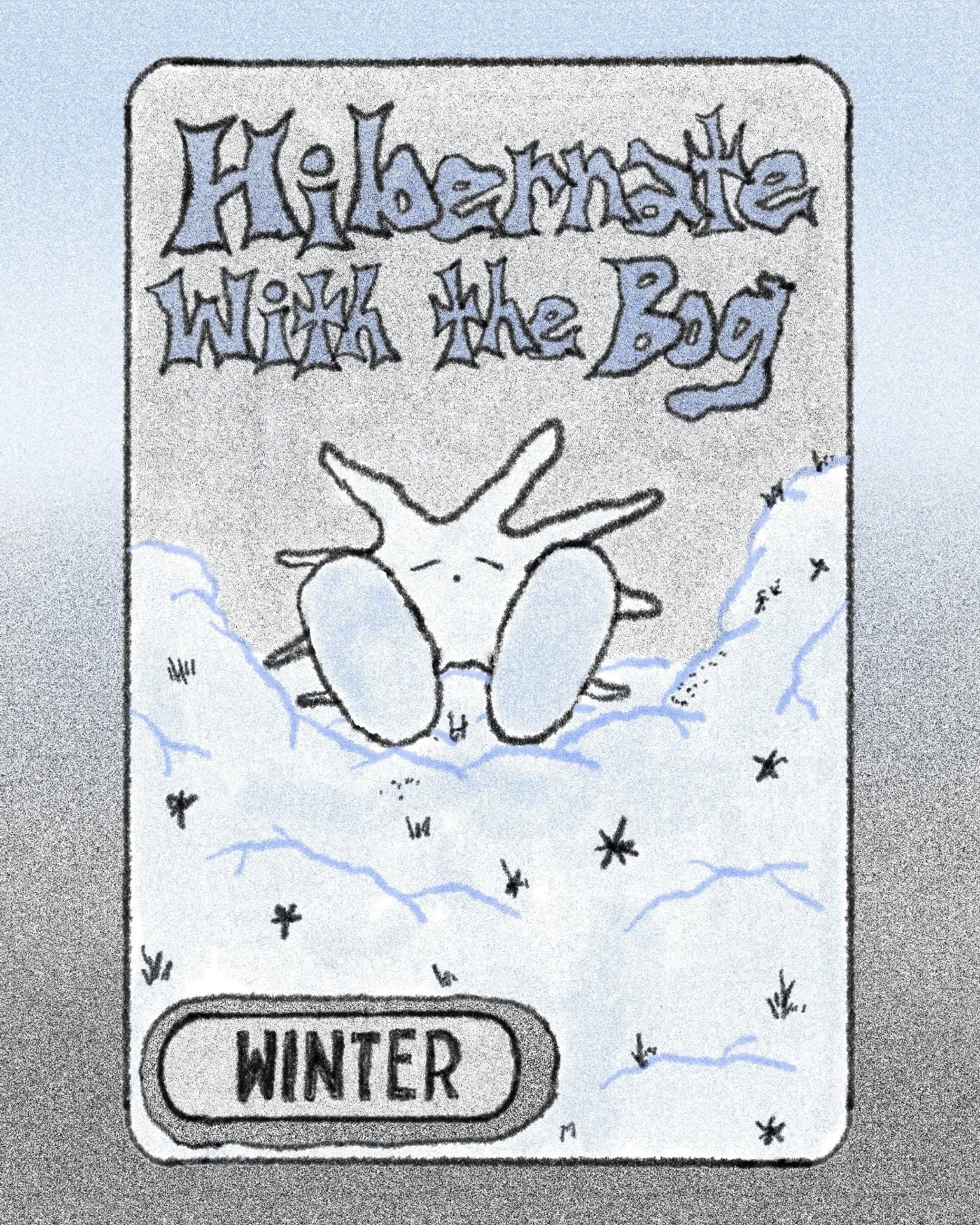 Happy winter solstice! As the days are at their darkest we hope you can let in some inner light thinking about the sleeping bogs🩵