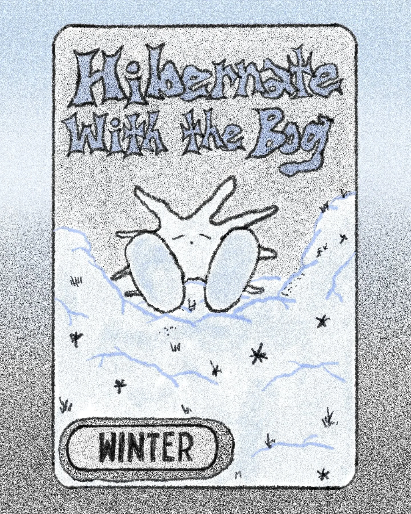 Happy winter solstice! As the days are at their darkest we hope you can let in some inner light thinking about the sleeping bogs🩵