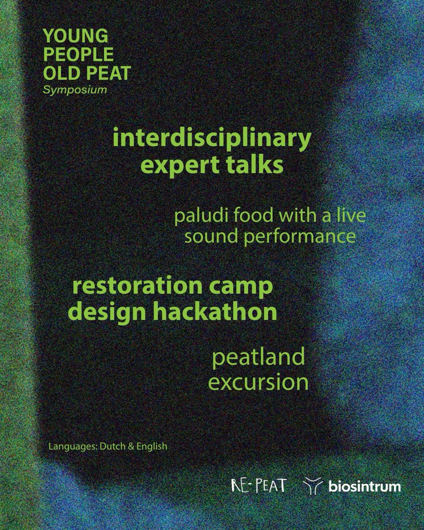 From interdisciplinary expert talks to a paludi lunch with a live sound performance, followed by an afternoon of designing your own restoration camps &mdash; all topped off with a peatland excursion the following day!

Programme: 
Day One (18 May) wi