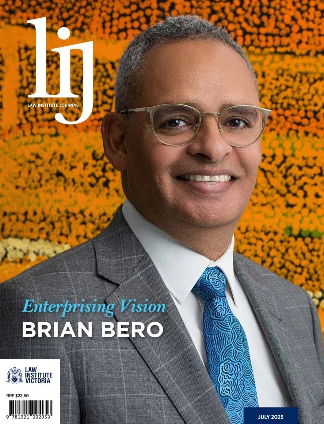 Law Institute Journal July 2025 features Brian Bero