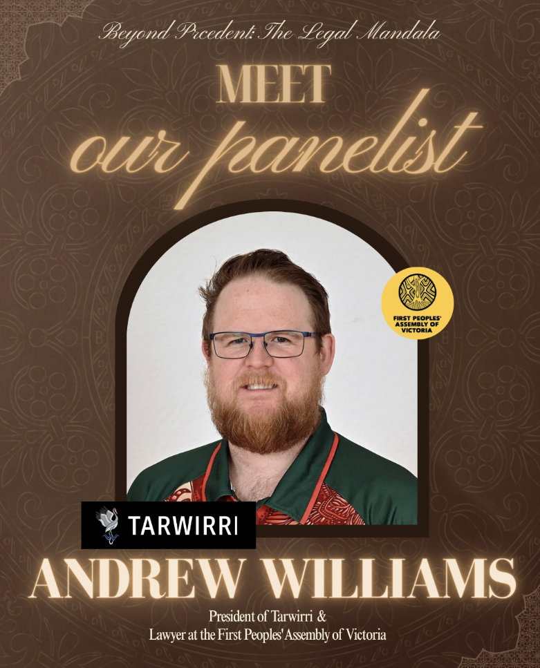Andrew Williams joins Beyond Precedent: The Legal Mandala