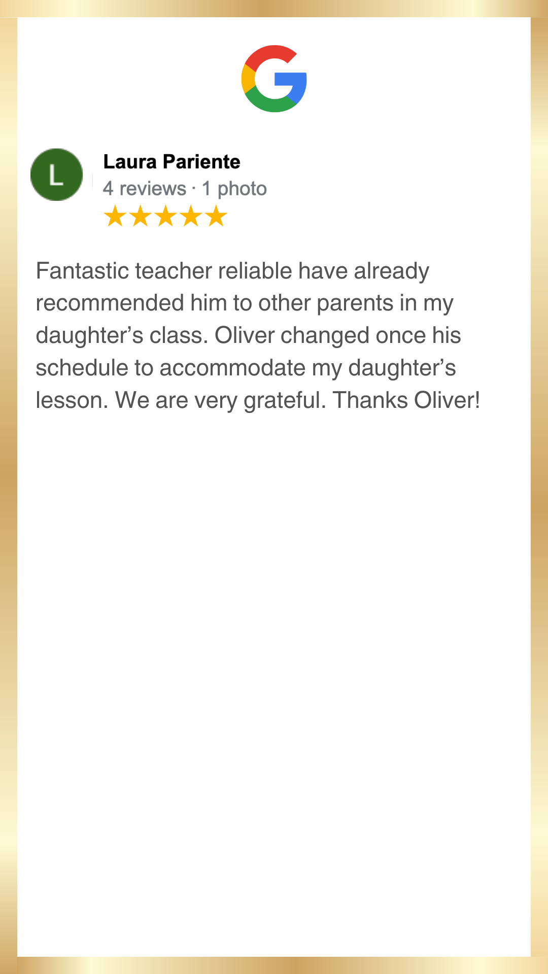 Sara was great at helping my daughter prepare for her GCSEs in Maths and Physics. She explained well and built her confidence. Thank you! (18).png