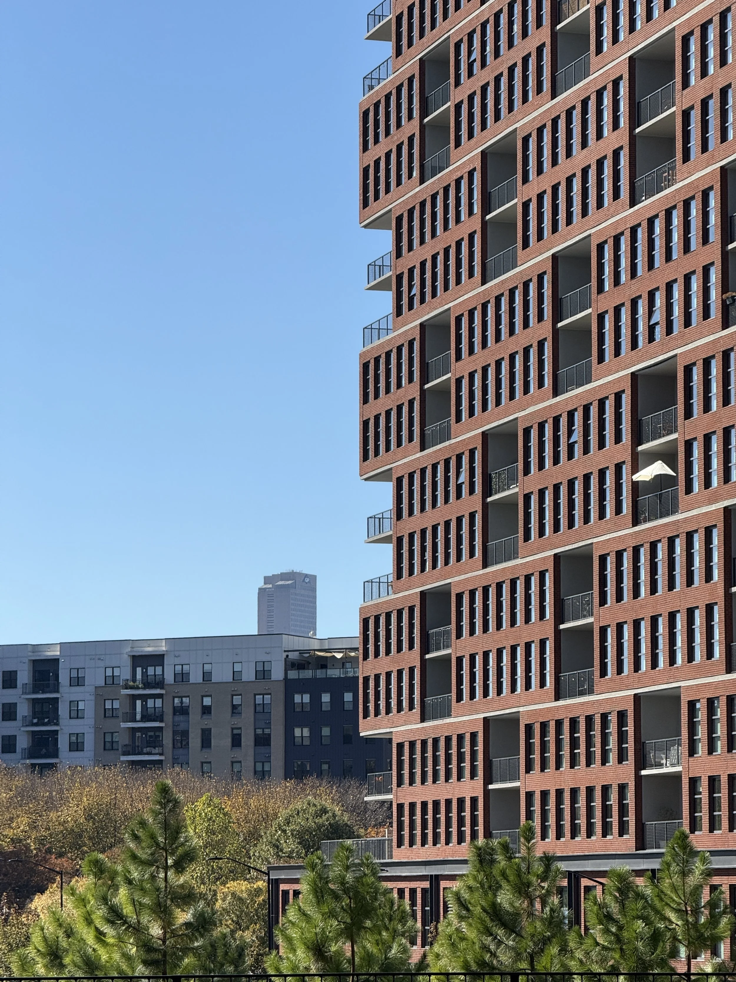 Buildings along the Atlanta Beltline
