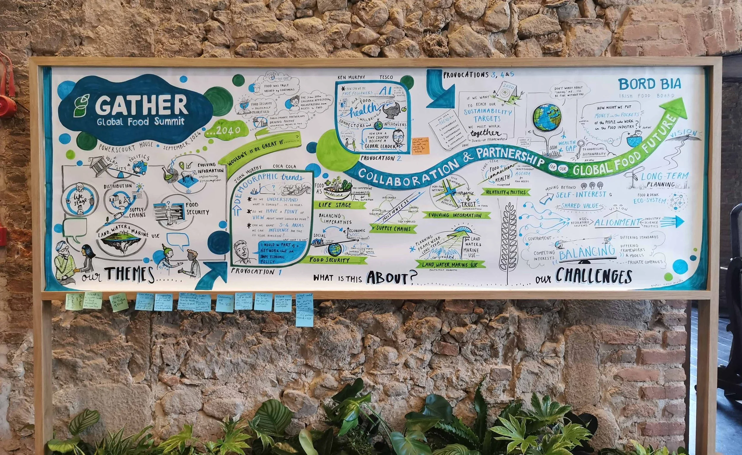 Eimear McNally Graphic Recording Bord Bia