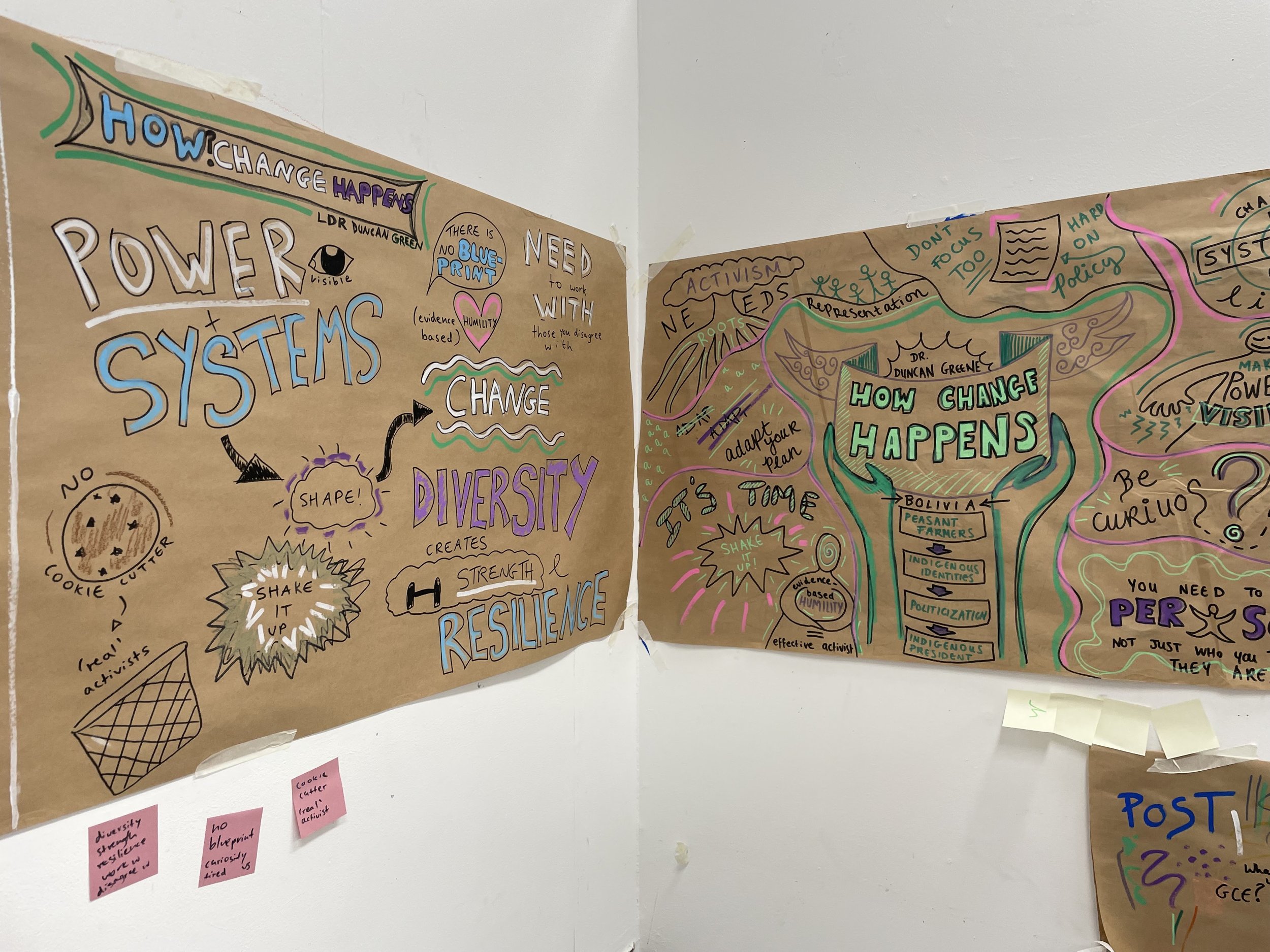 Eimear McNally Graphic Recording Training for Creativity and Change MTU