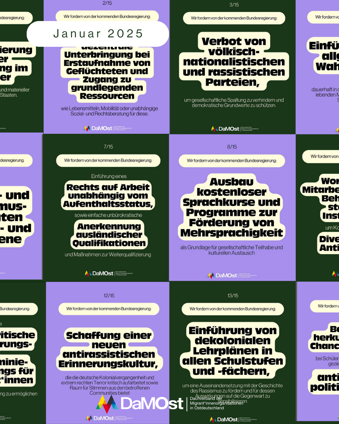 Kampagne Bundestagswahlen