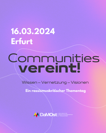 Communities vereint!