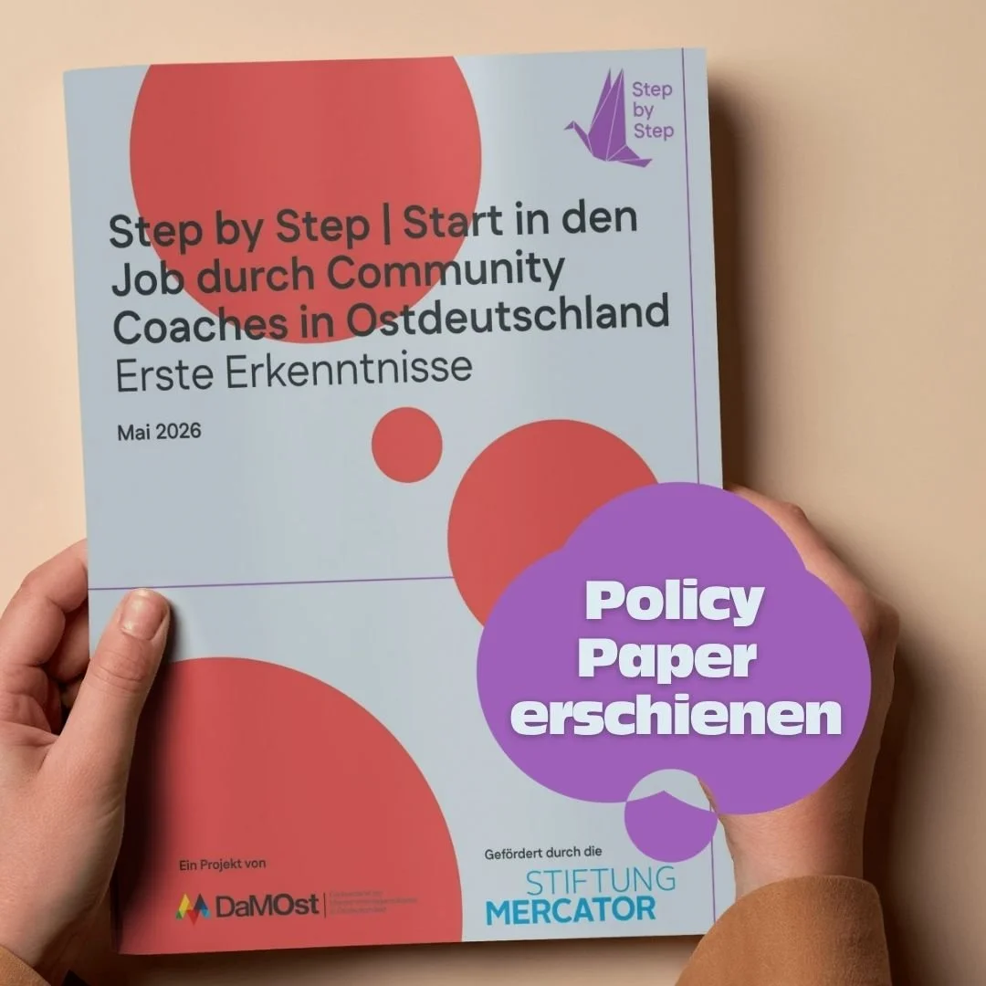 Arbeitsmarkt in Ostdeutschland: Community Coaches als Brücke zwischen Arbeitssuchenden mit Migrations- und Fluchtgeschichte und Unternehmen