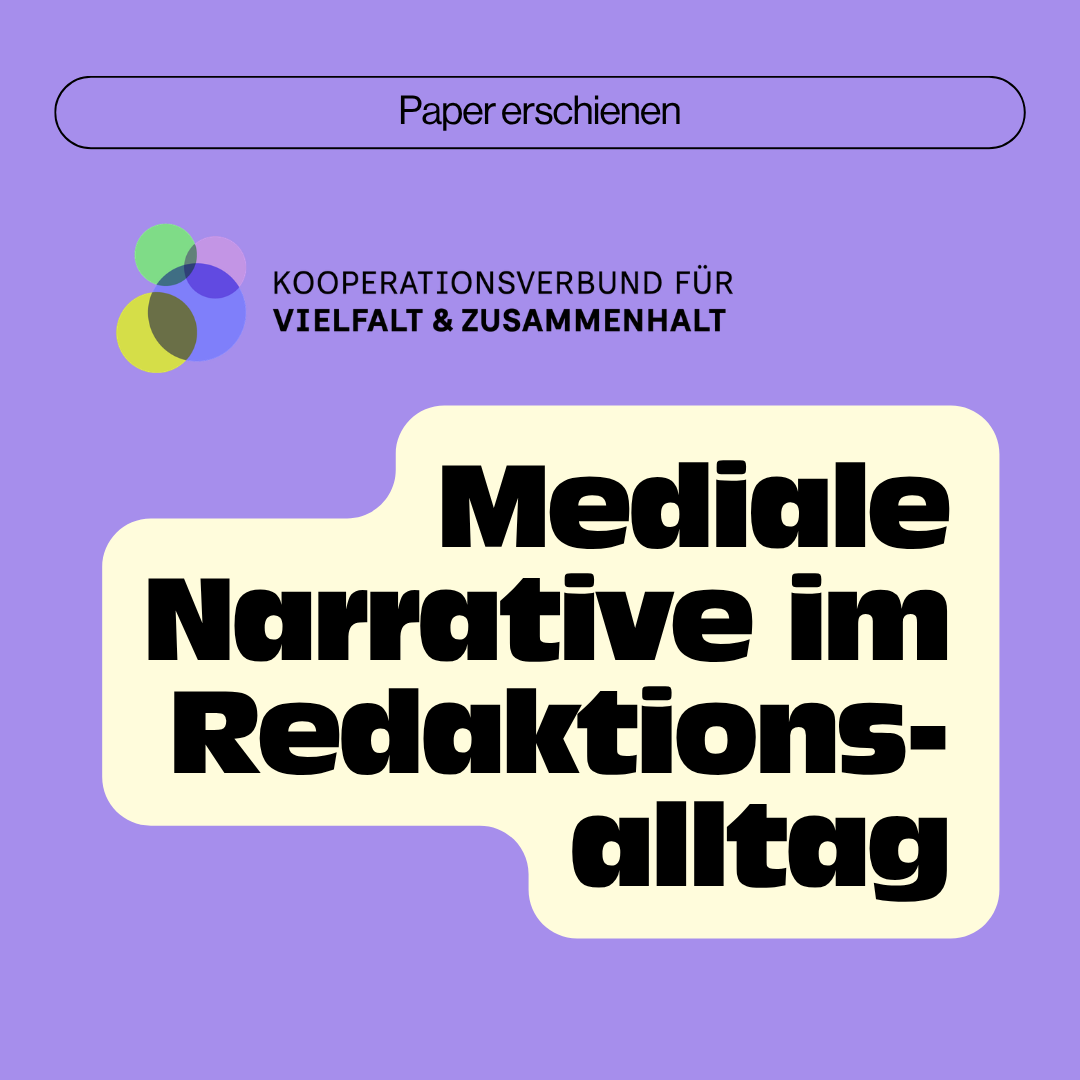 Paper zu Migrationsnarrativen im Redaktionsalltag erschienen