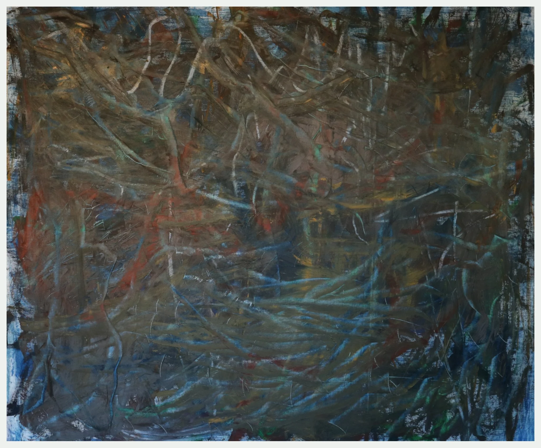 Oil on canvas, 100x120 cm, 2025