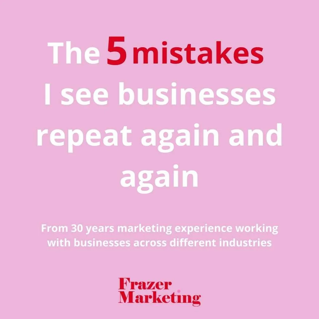If you&rsquo;re feeling stuck with your marketing, it might not be your effort&hellip; it might be your strategy.

These are the 5 most common mistakes I see.

Save this for later and let me know which one you&rsquo;re working on.