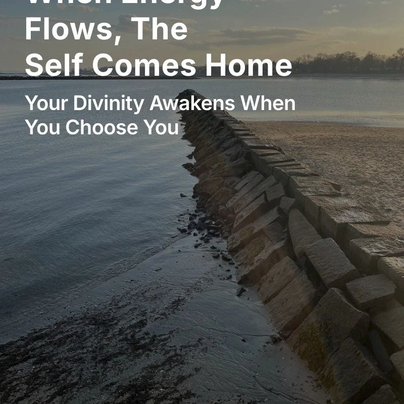 This week&rsquo;s meditation hit deep.
Your wholeness doesn&rsquo;t come from fixing yourself. It comes from going inward, meeting what is, and staying present with compassion. That&rsquo;s when you come online. Go to my substack to read in full:
lis