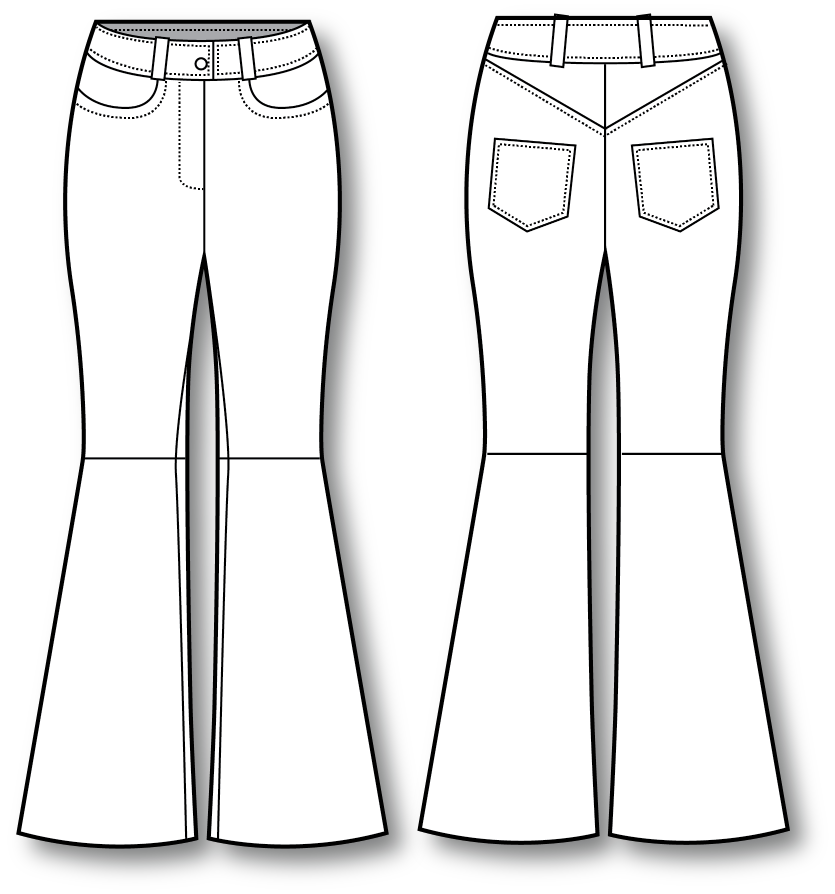 Boot Cut Leather Pants.png