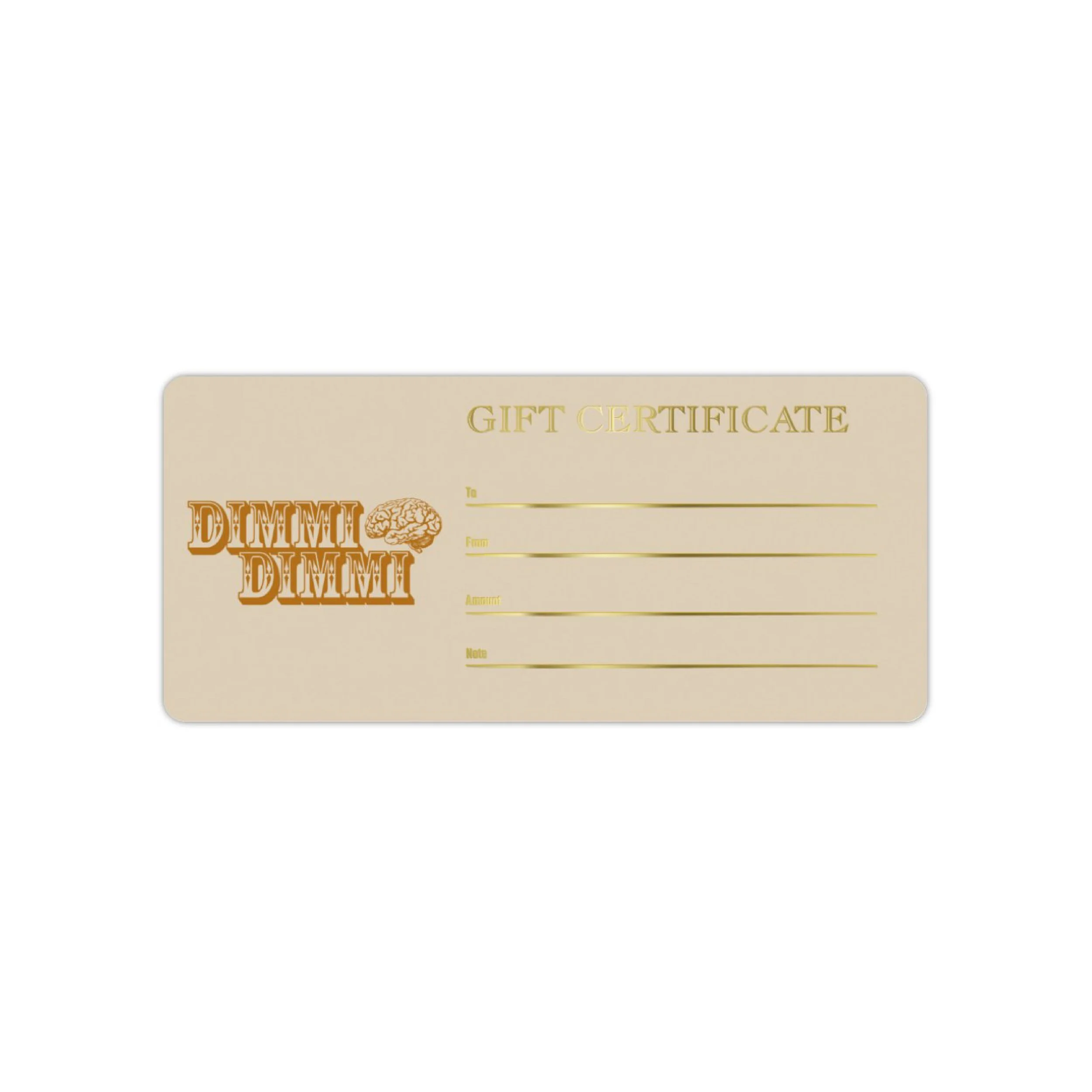 DIMMI DIMMI Gift Card