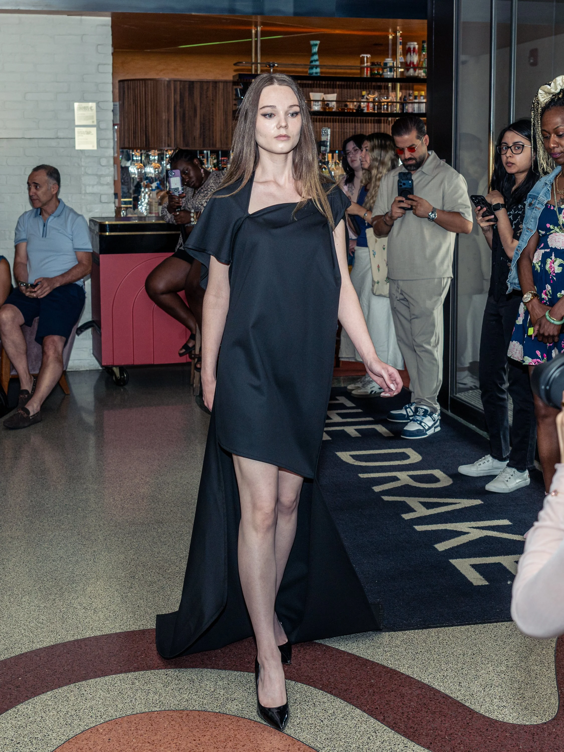 ELAINE- Asymmetry Gown