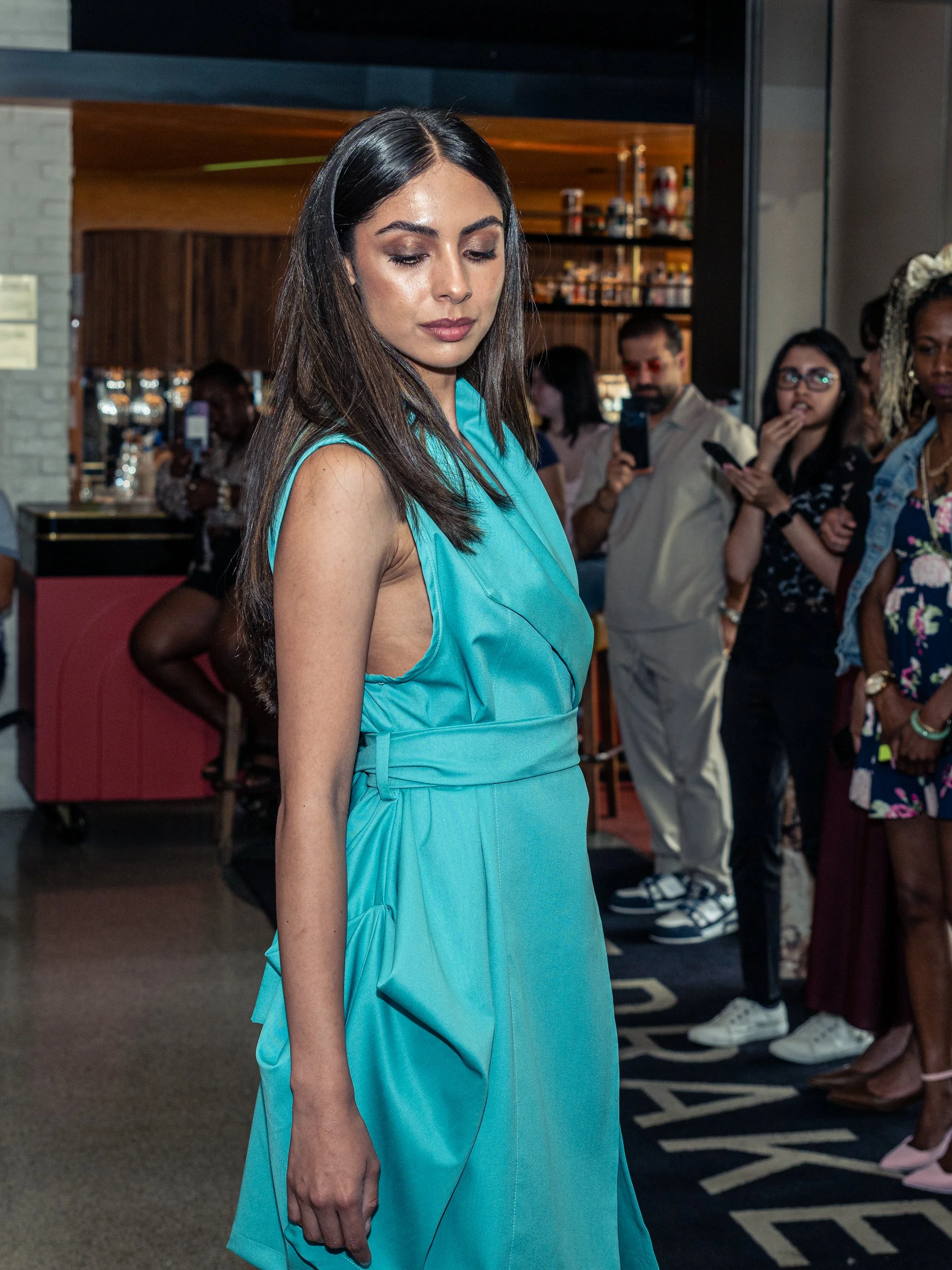 ELAINE- Serene Wrap Dress