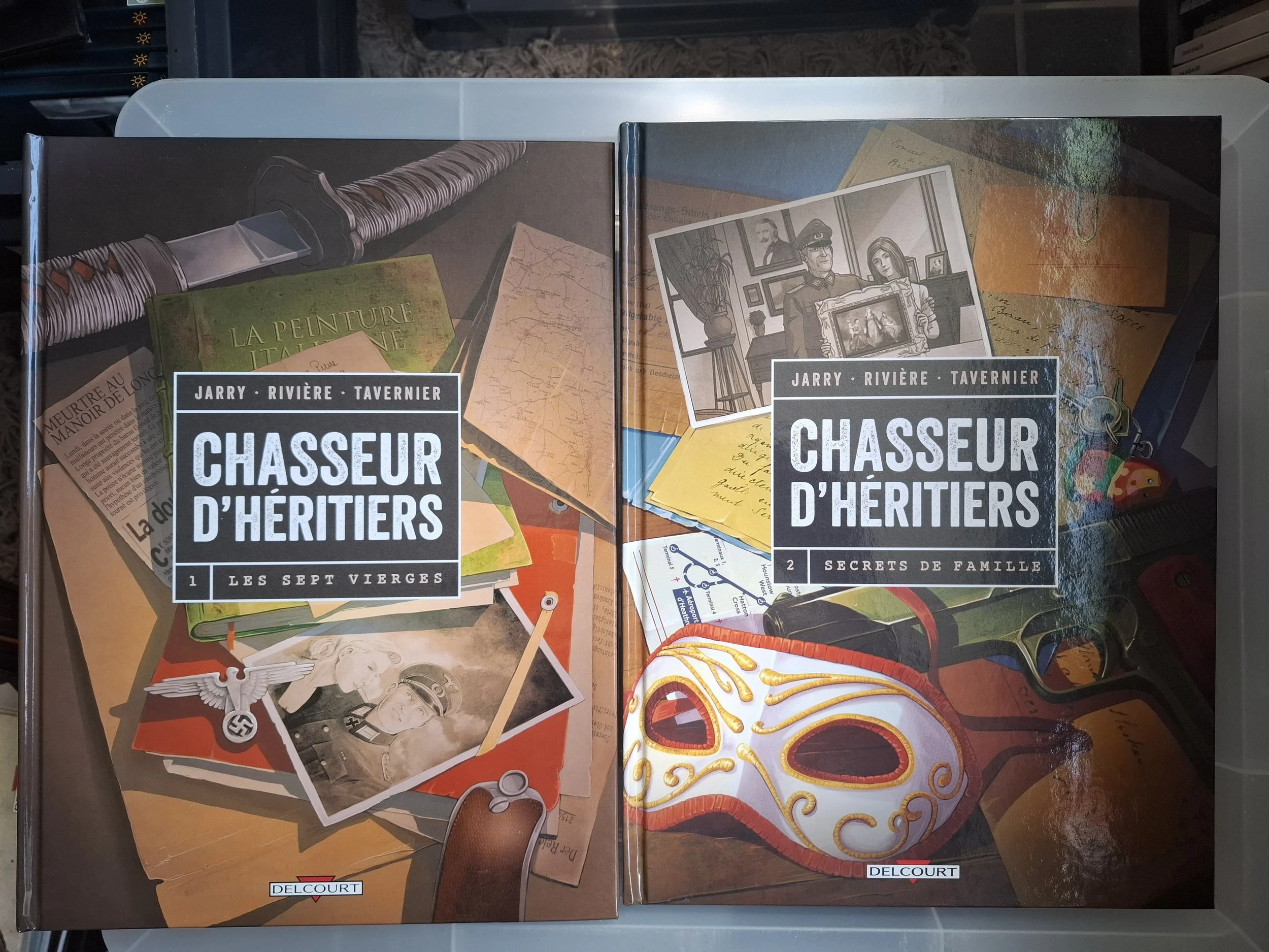 CHASSEUR D'HERITIERS TOMES 1 ET 2 SERIE COMPLETE TOUS EO