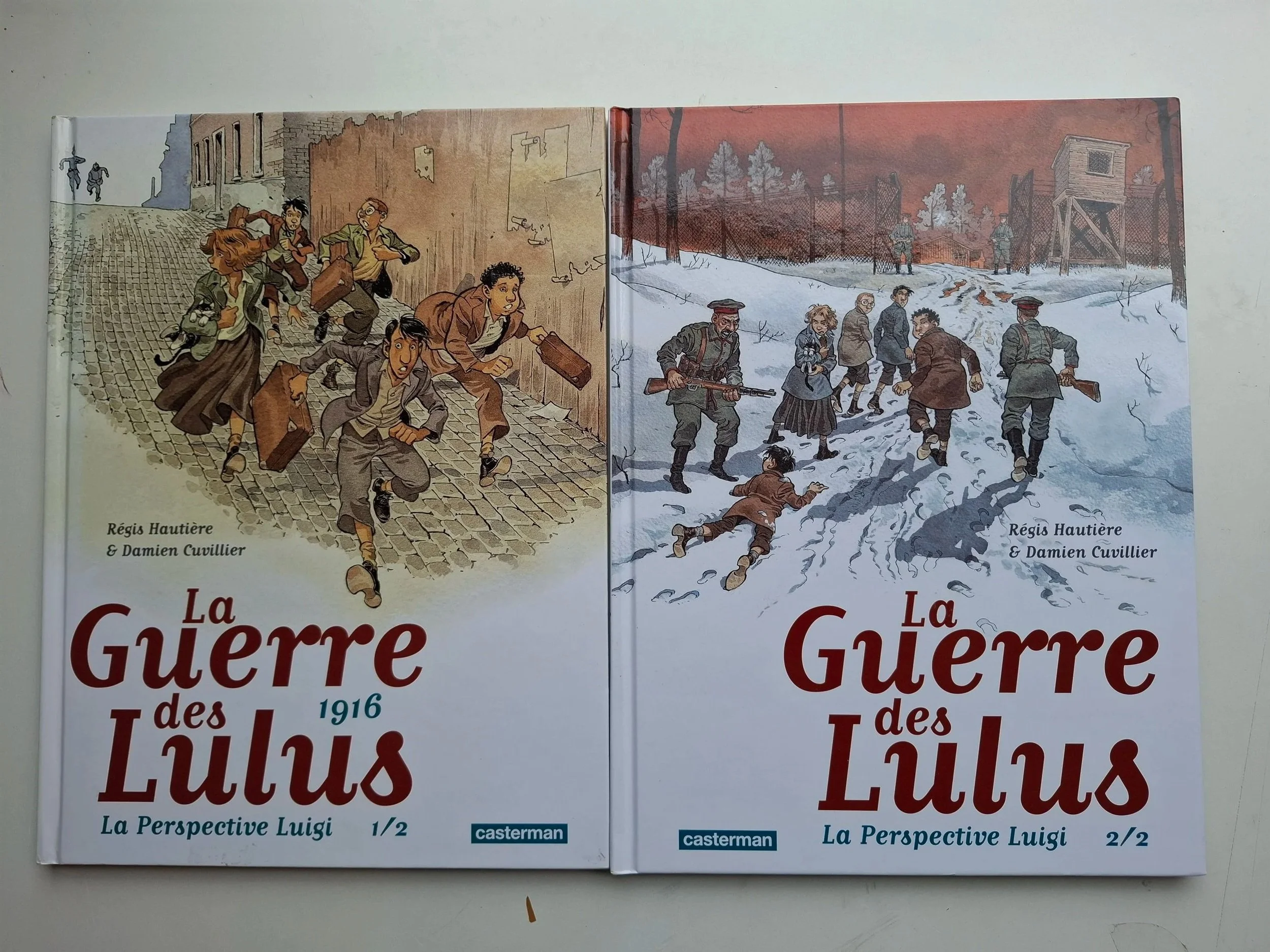 LA GUERRE DES LULUS LA PERSPECTIVE LUIGI TOMES 1 ET 2 SERIE COMPLETE EO