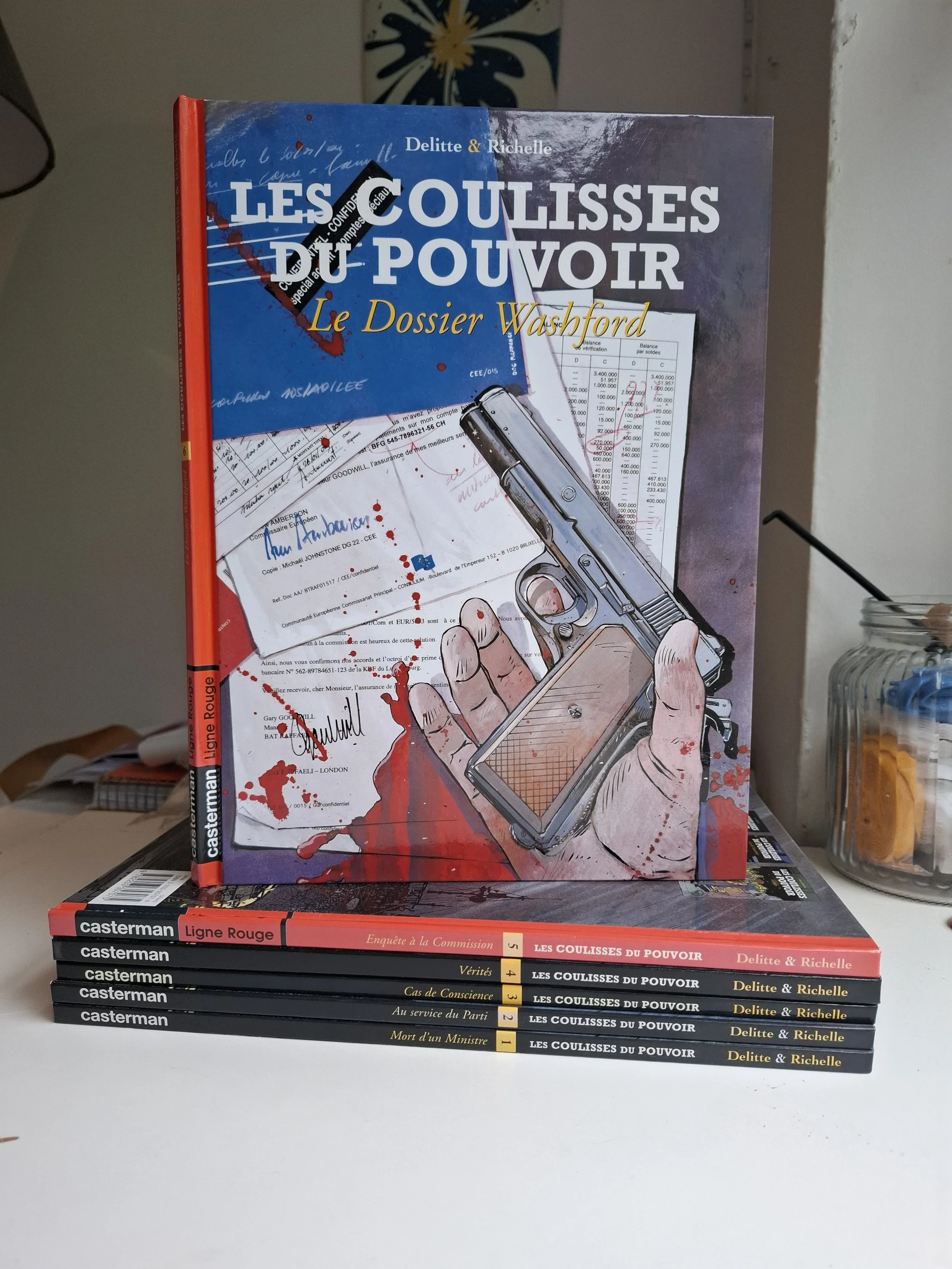 LES COULISSES DU POUVOIR TOMES 1 à 6 EO