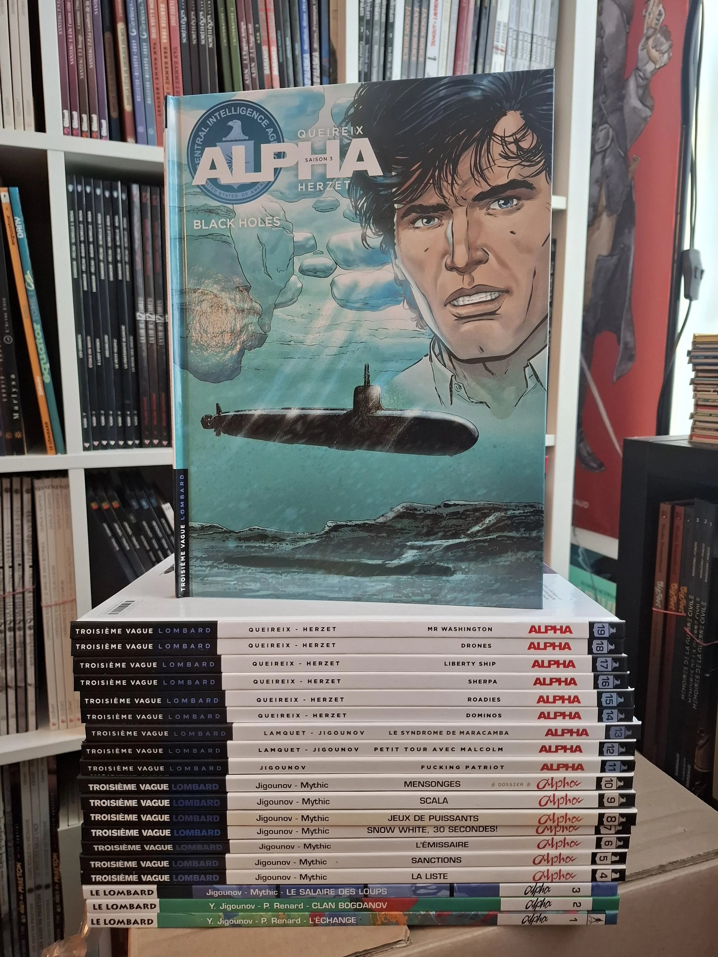 ALPHA TOMES 1 à 10 SERIE COMPLETE TOUS EO