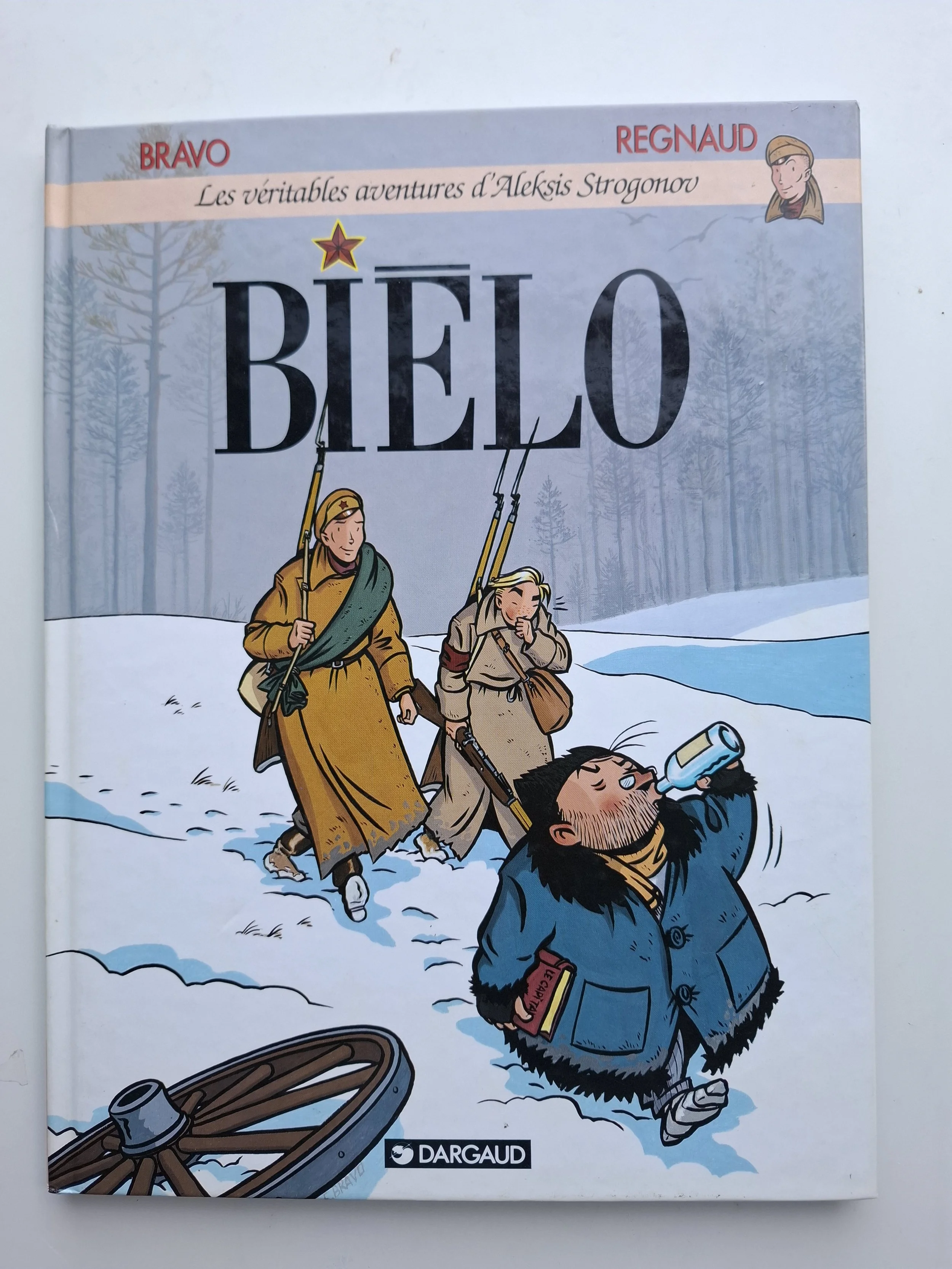 LES VERITABLES AVENTURES D'ALEKSIS STROGONOV TOME 1 "BIELO" EMILE BRAVO EO 1993