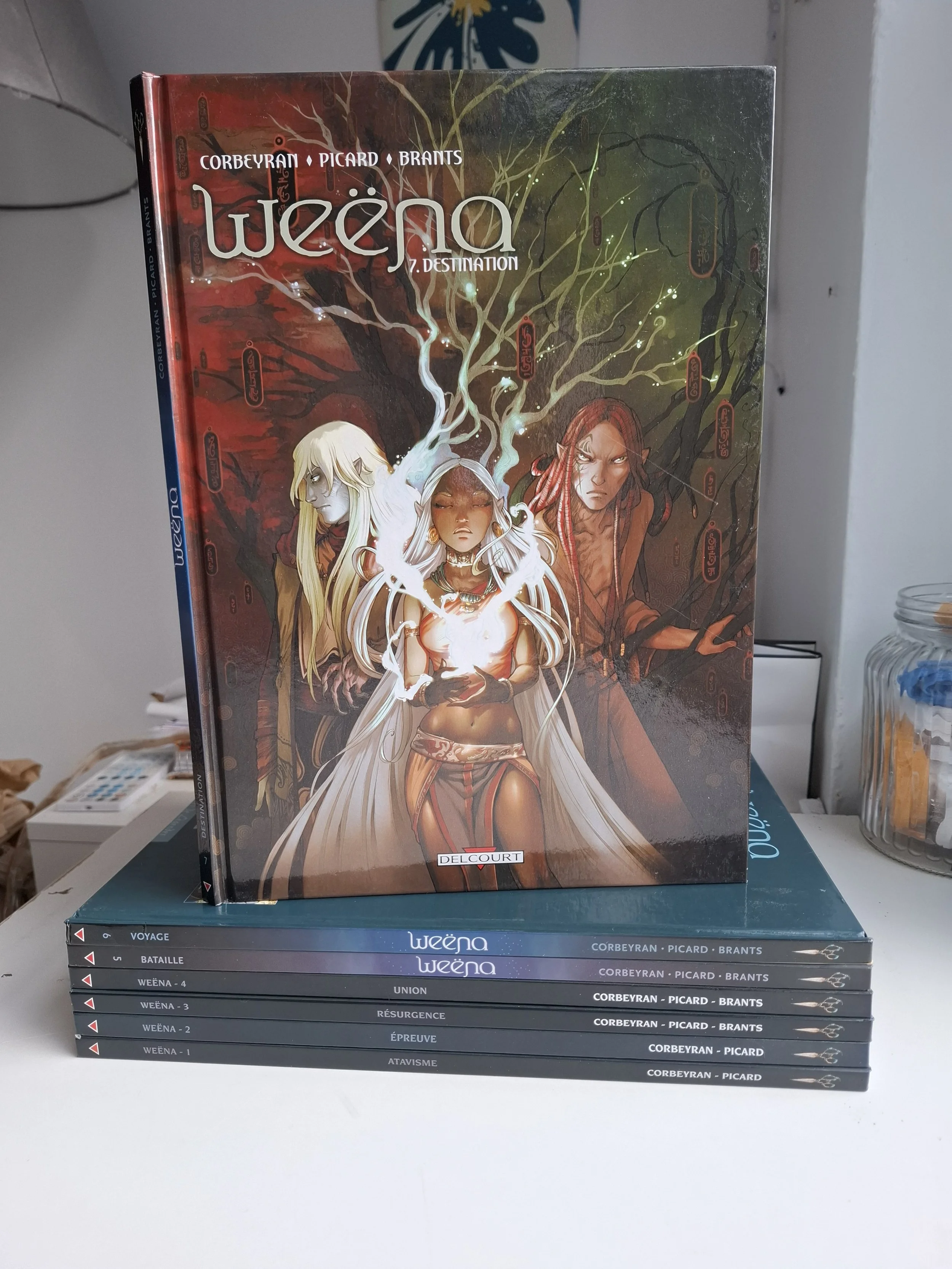 WEËNA TOMES 1 à 7 DELCOURT EO