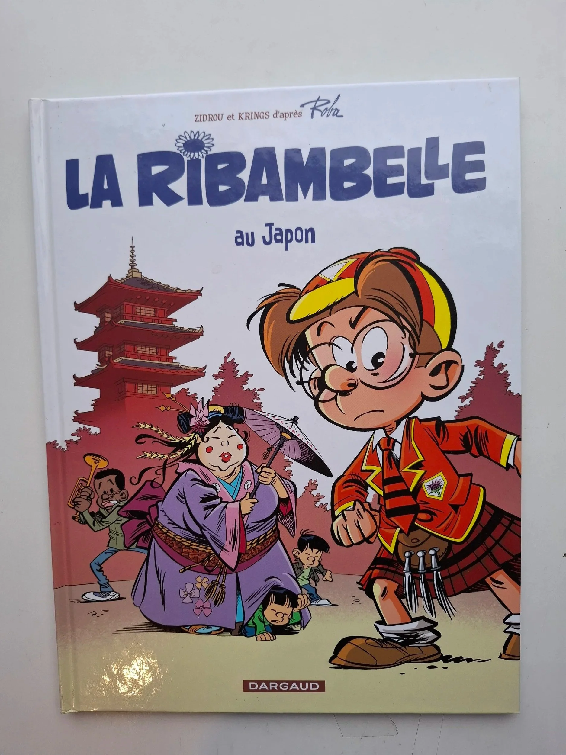 LA RIBAMBELLE TOME 8 "la ribambelle au japon" krings eo 2012