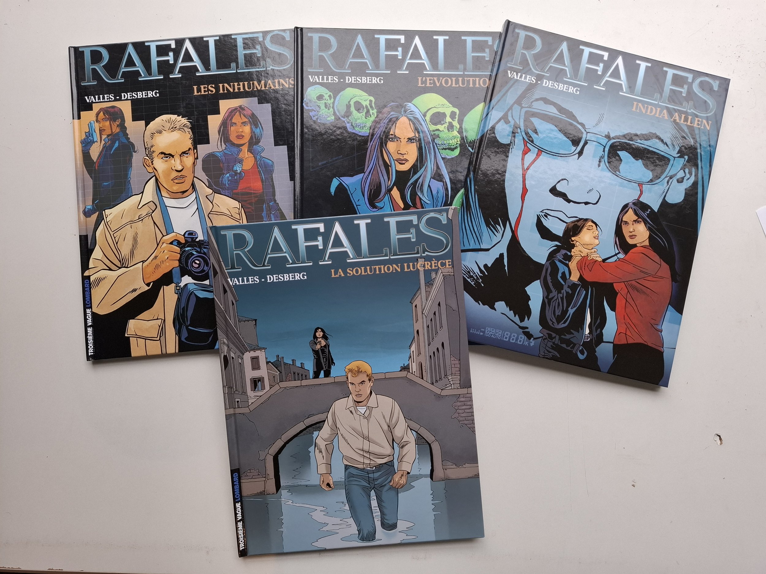 RAFALES TOMES 1 à 4 COMPLET