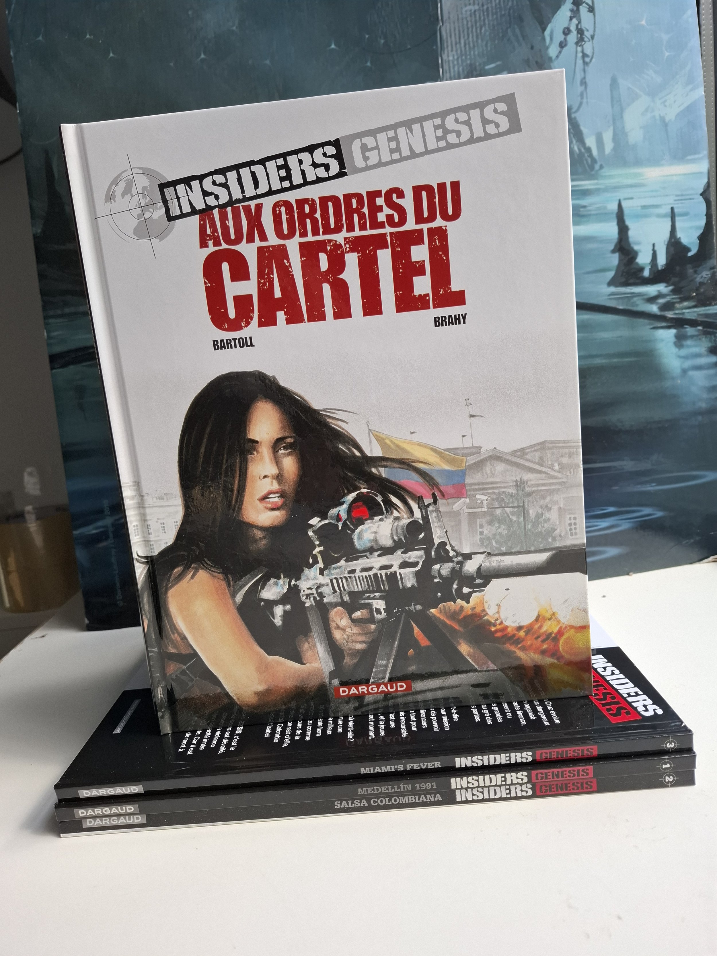 INSIDERS GENESIS TOMES 1 à 4 SERIE COMPLETE EO