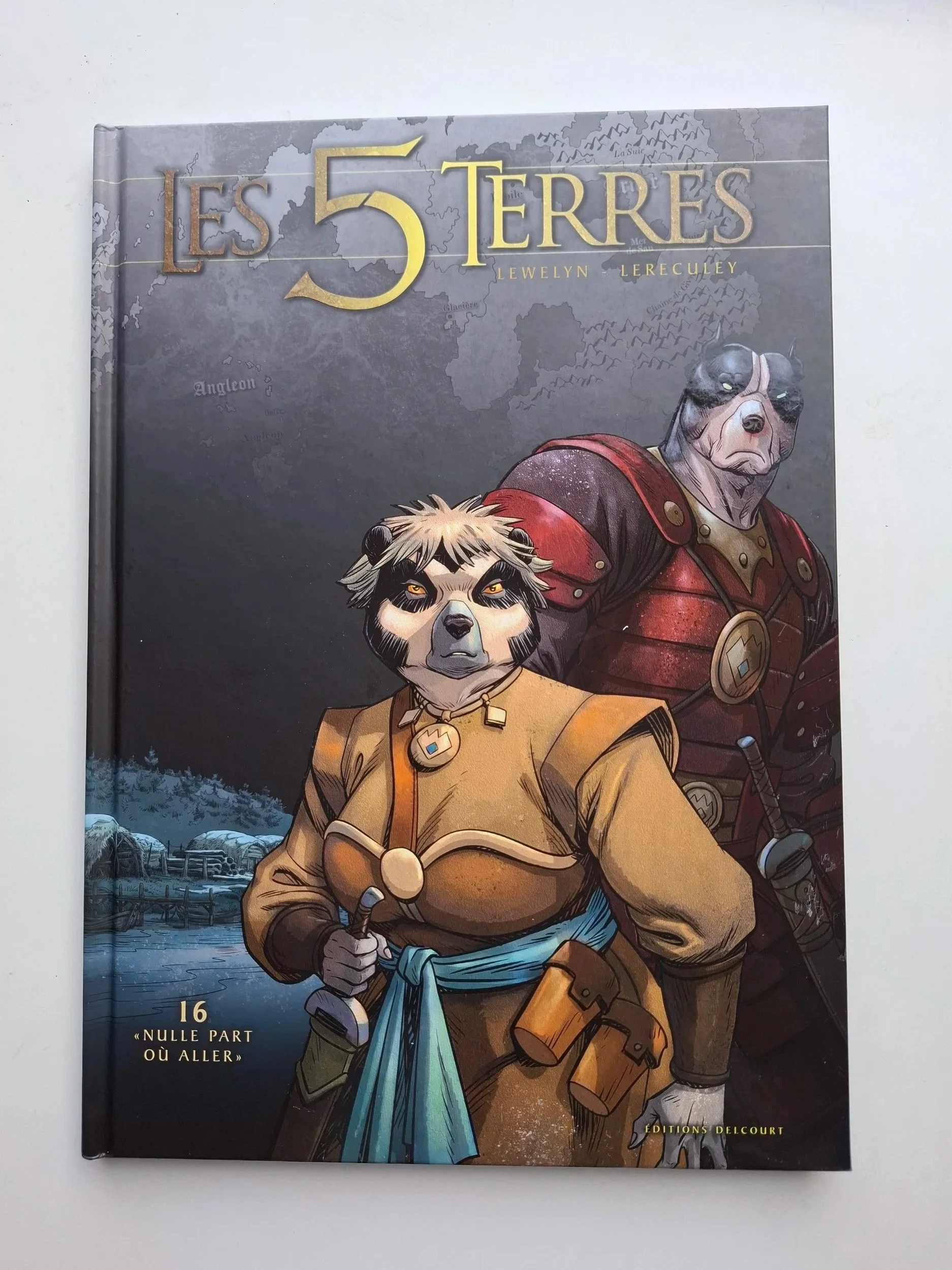LES 5 TERRES TOME 16 "NULLE PART OU ALLER" NOUVEAUTE 12/2025