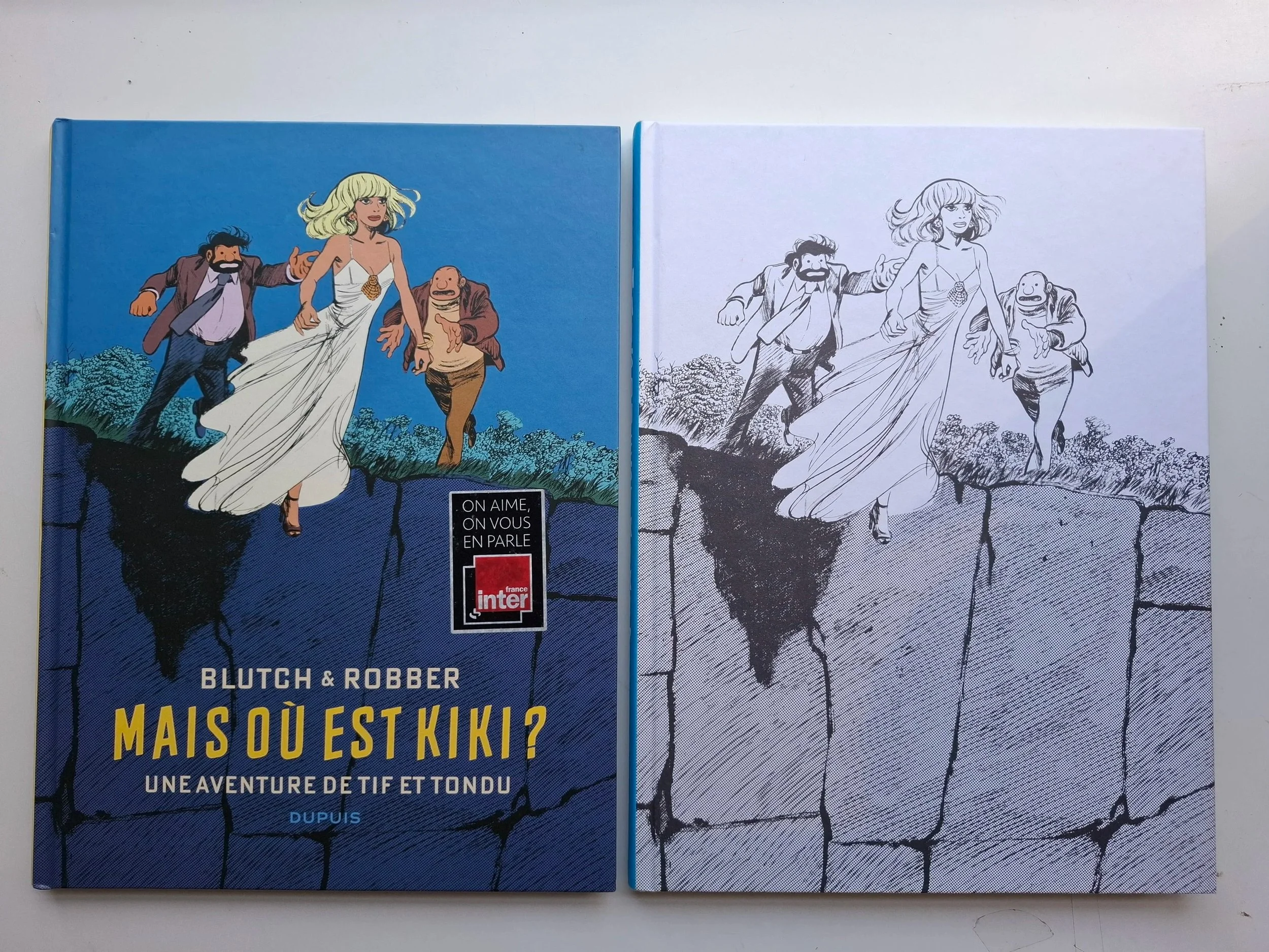 TIF ET TONDU MAIS OU EST KIKI? EO + TIRAGE LIMITE N/B 1.500ex