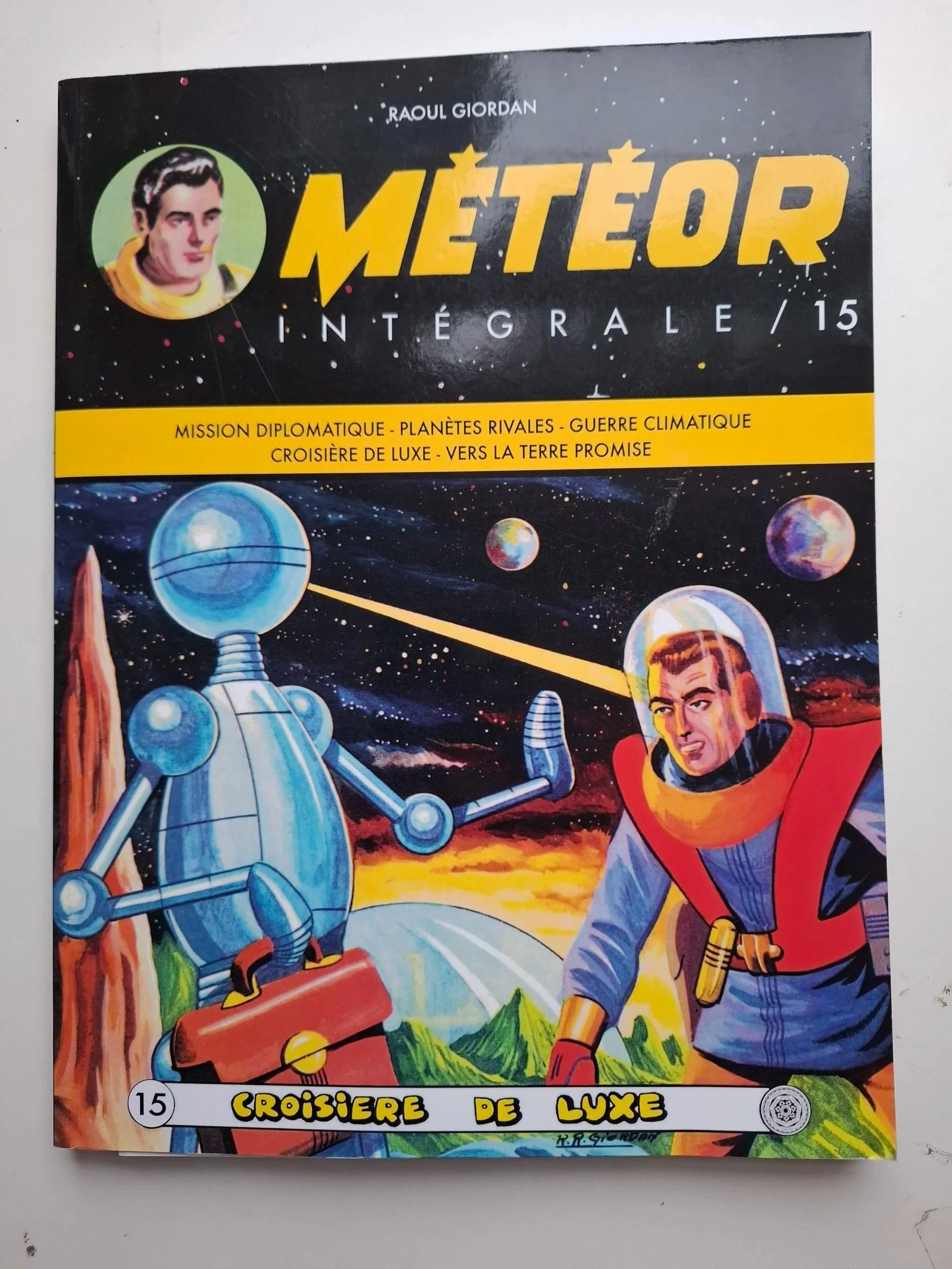 METEOR INTEGRALE VOLUME 15 ALBUM BROCHE + 5 TIRES A PART EO 2020