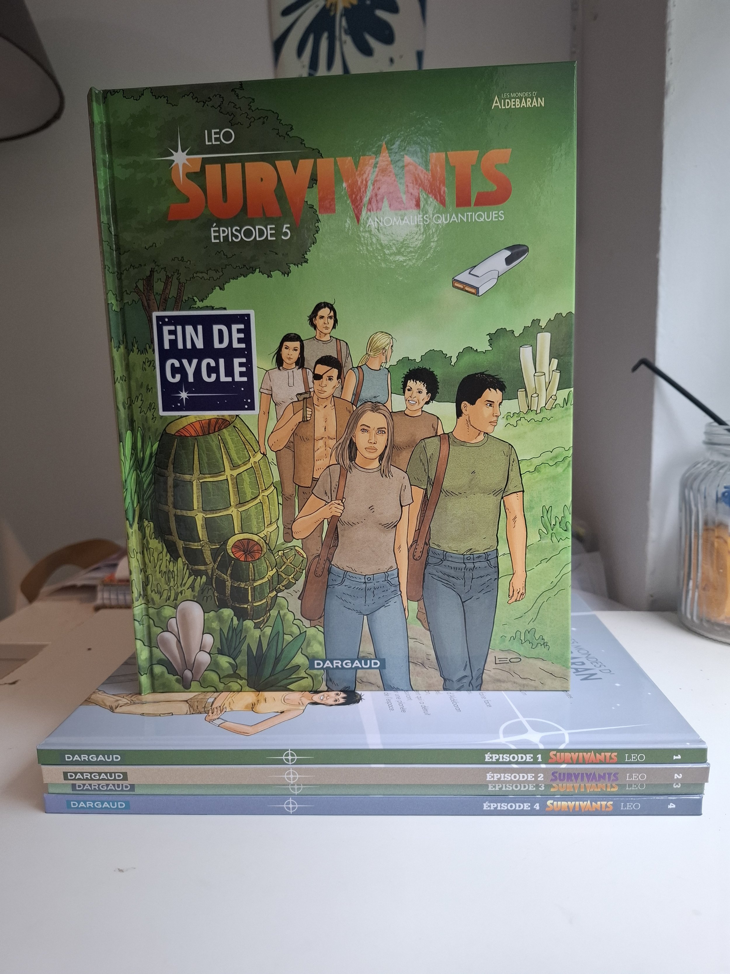 SURVIVANTS LEO TOMES 1 à 5 SERIE COMPLETE TOUS EO