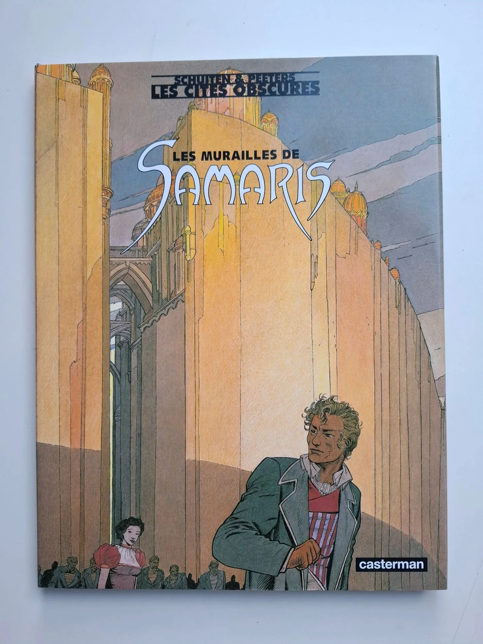 SCHUITEN LES CITES OBSCURES TOME 1 LES MURAILLES DE SAMARIS ALBUM JAQUETTE REED