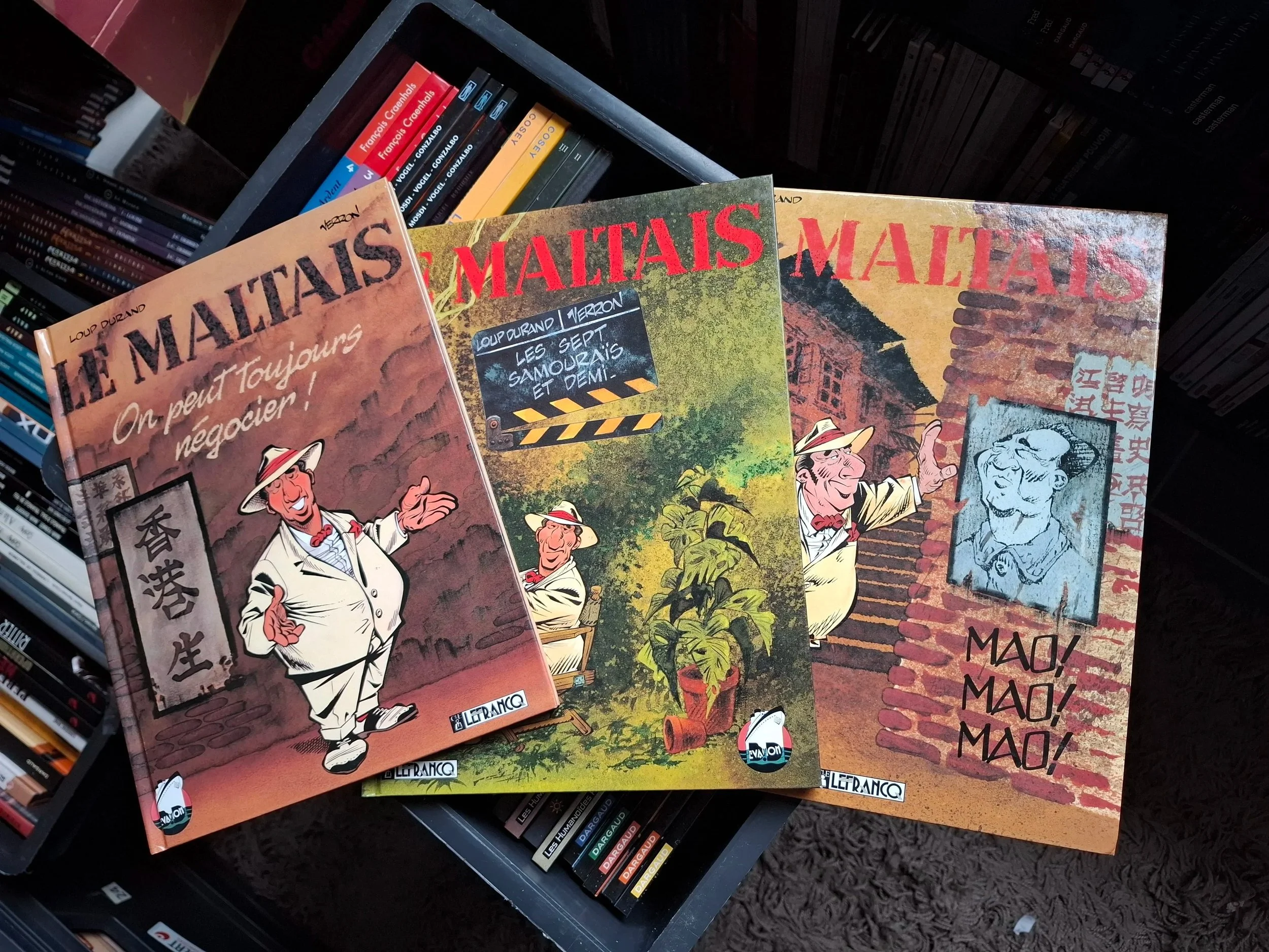 LE MALTAIS TOMES 1 à 3 SERIE COMPLETE TOUS EO