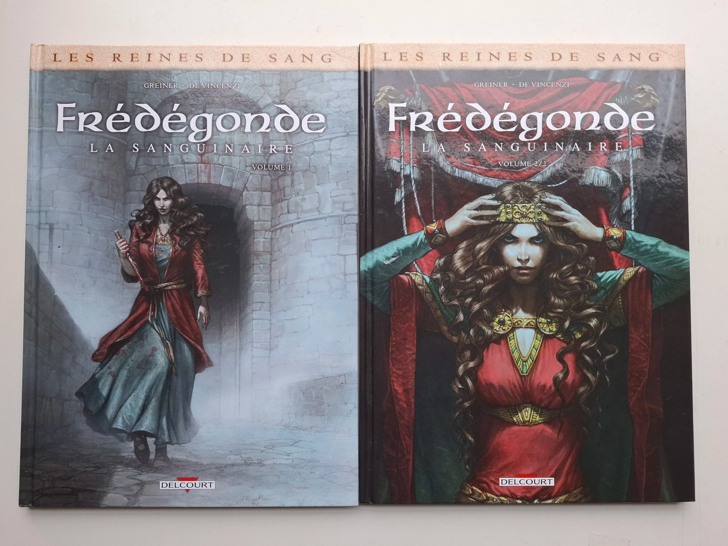 LES REINES DE SANG FREDEGONDE TOMES 1 T 2 SERIE COMPLETE REED