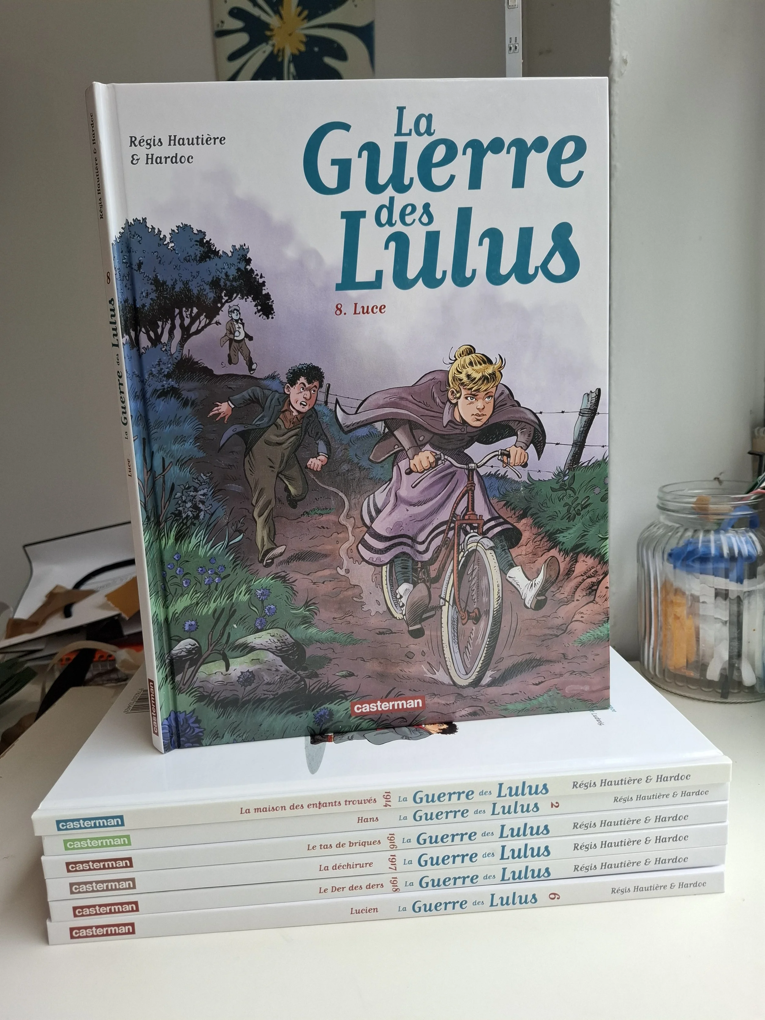 LA GUERRE DES LULUS ENSEMBLE DE 7 TOMES CASTERMAN EO