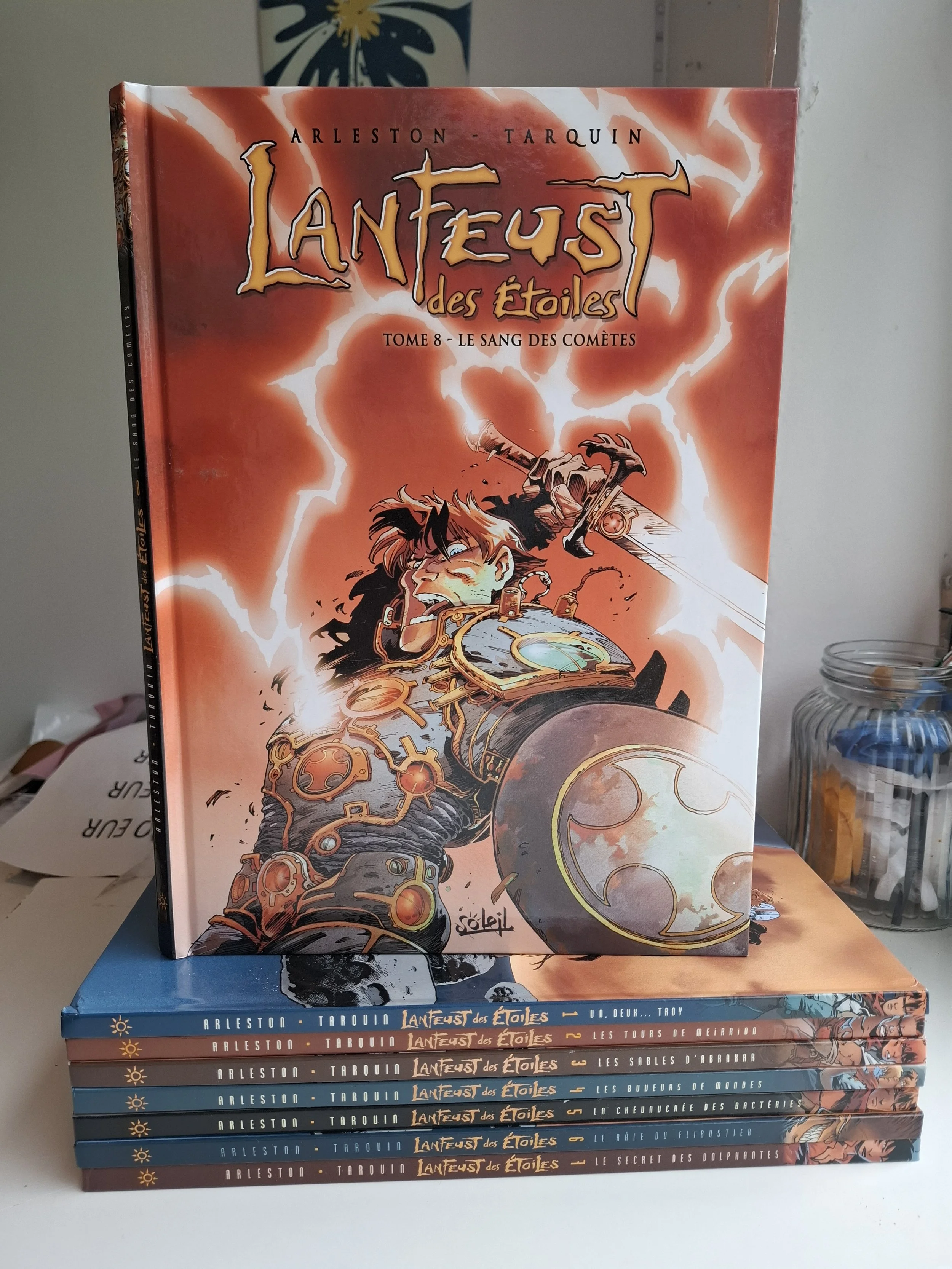 LANFEUST DES ETOILES TOMES 1 à 8 TARQUIN SERIE COMPLETE TOUS EO