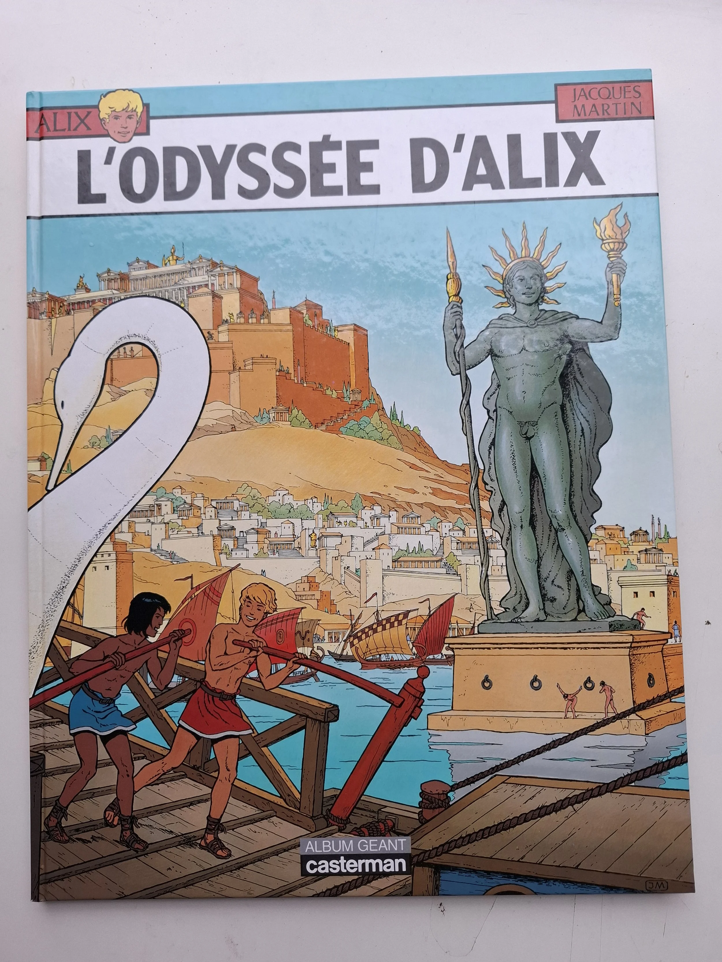 HORS SERIE" L'ODYSEE D'ALIX" ALBUM GRAND FORMAT EO 1987