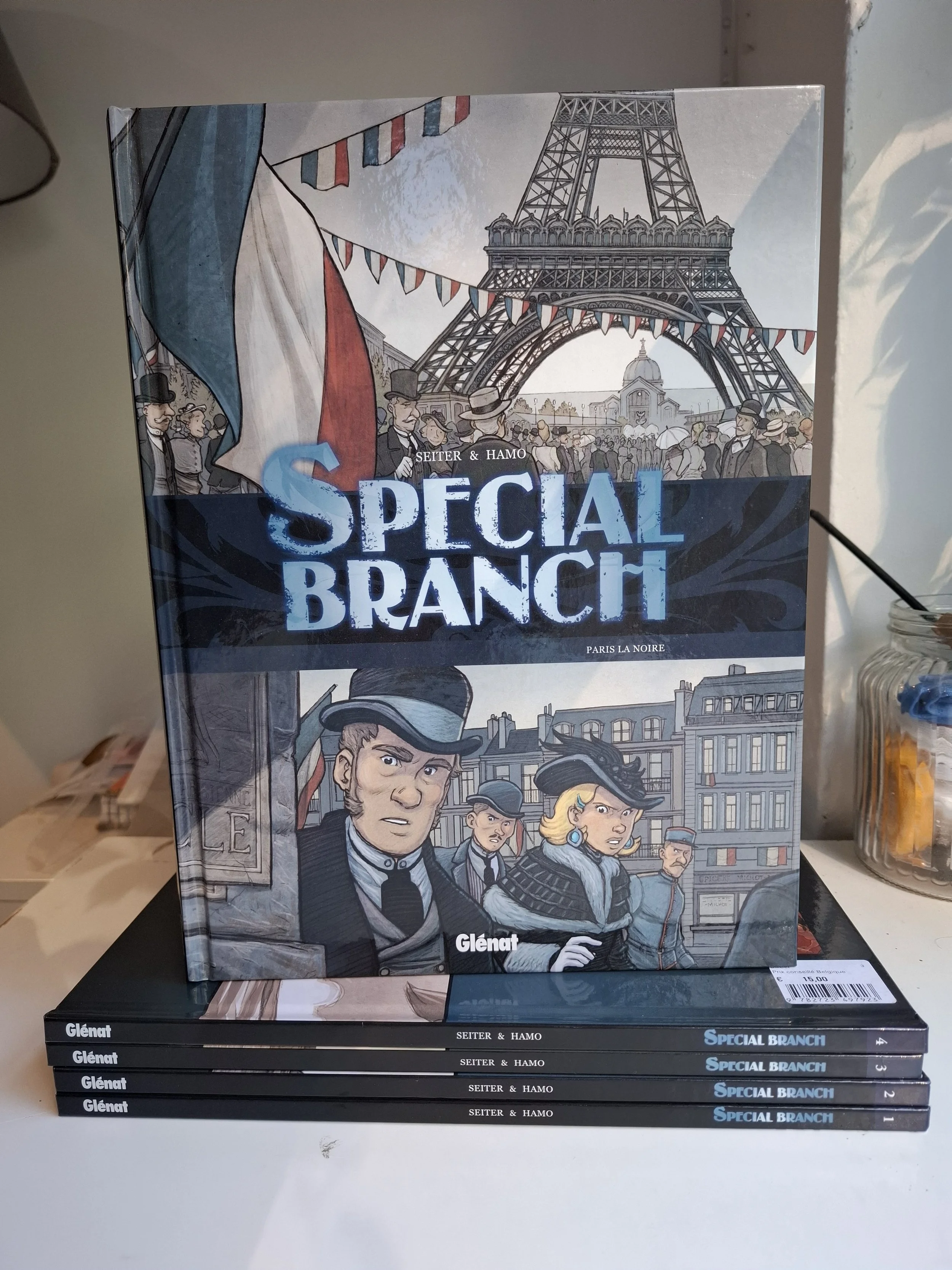 SPECIAL BRANCH TOMES 1 à 5 SERIE COMPLETE TBE EO/REED