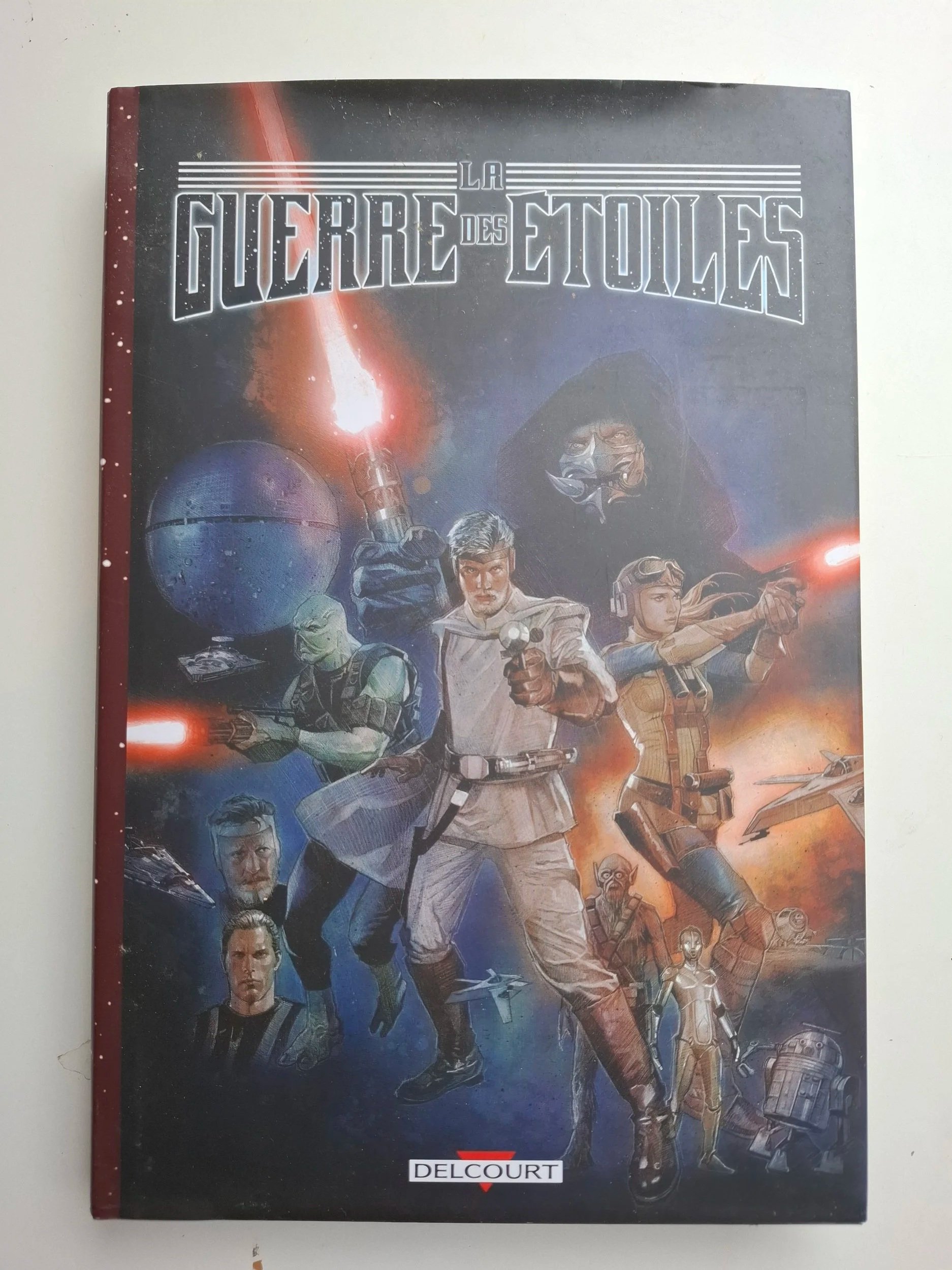 LA GUERRE DES ETOILES DELCOURT "D'APRES LE SCRIPT ORIGINAL" EO 2014
