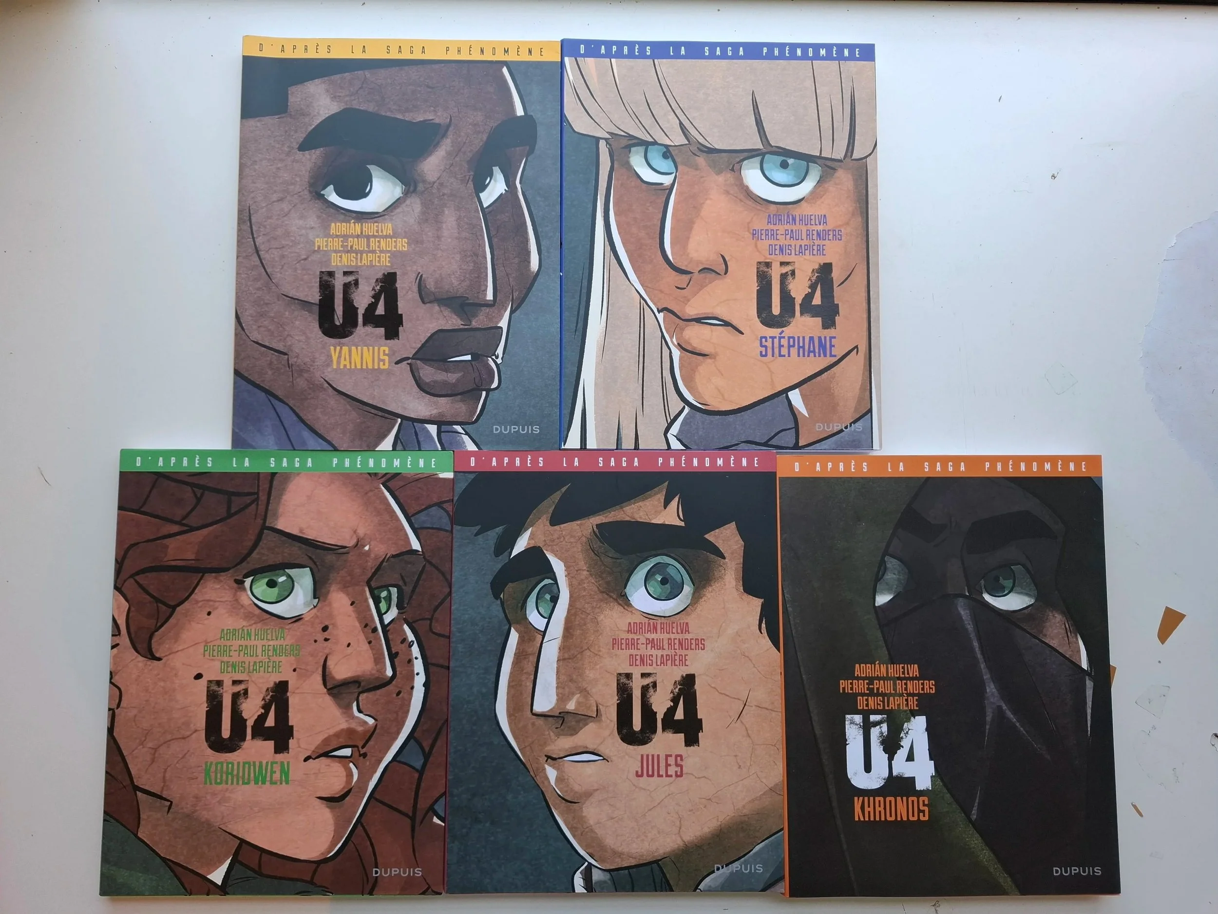 U4 VOLUMES 1 à 5 SERIE COMPLETE DUPUIS TOUS EO
