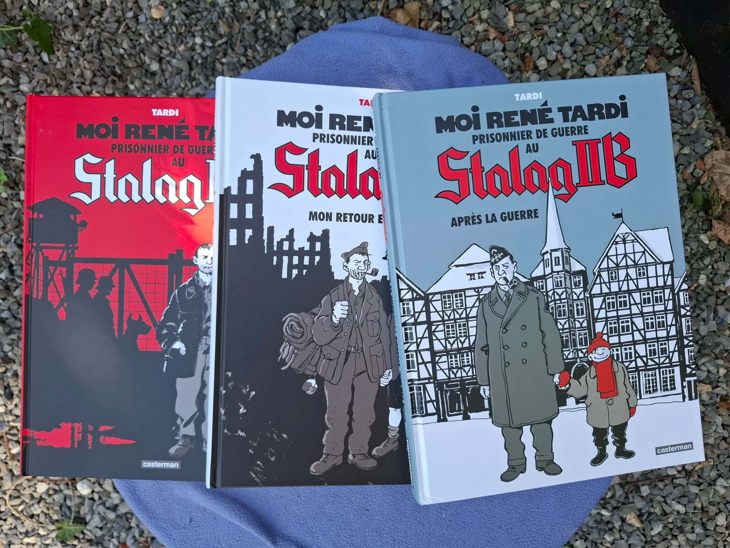 MOI RENE TARDI PRISONNIER DE GUERRE AU STALAG 2B TOMES 1 à 3 SERIE COMPLETE TOUS EO