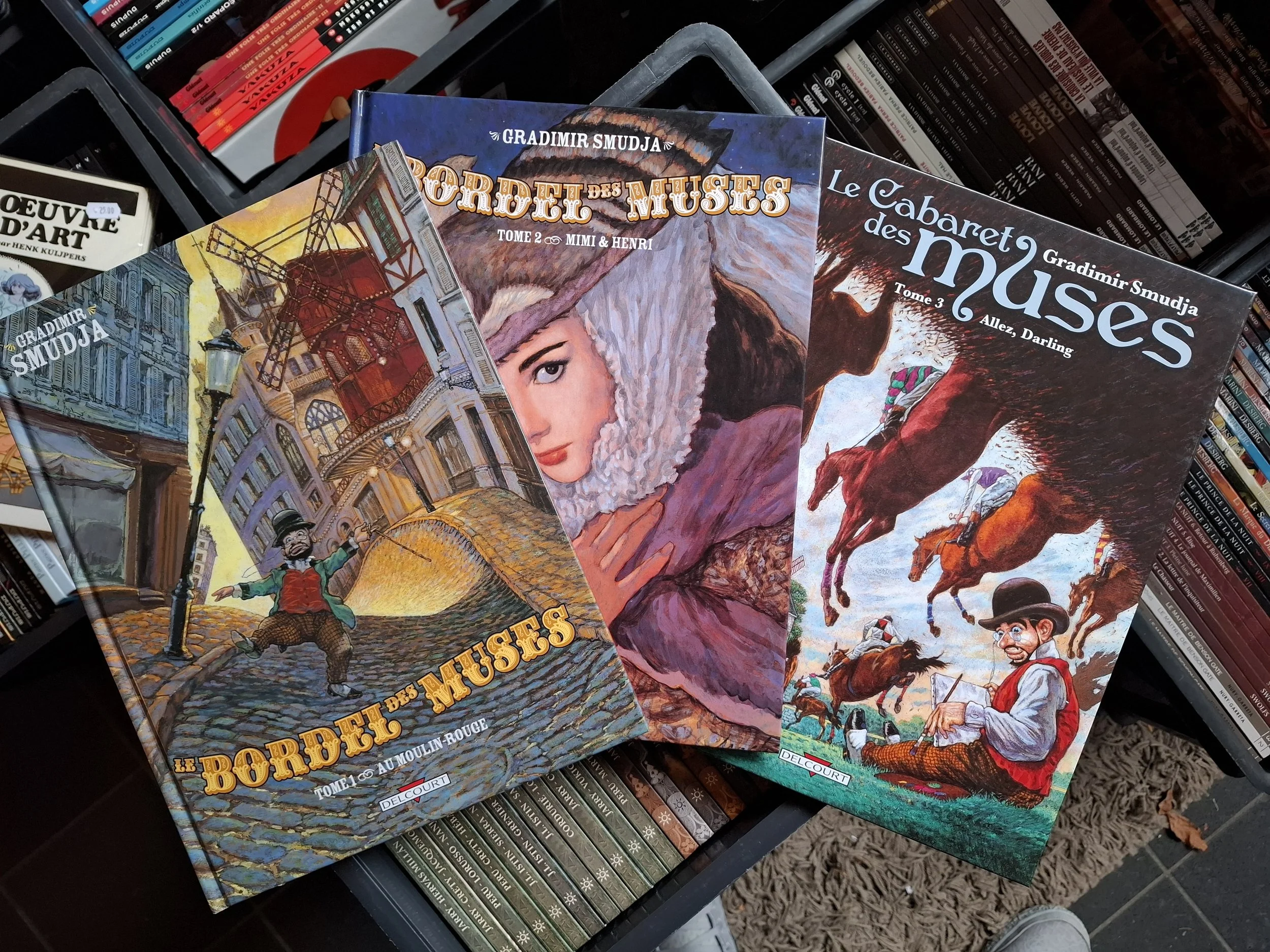 Le BORDEL / CABARET DES MUSES TOMES 1 à 3 TOUS EO