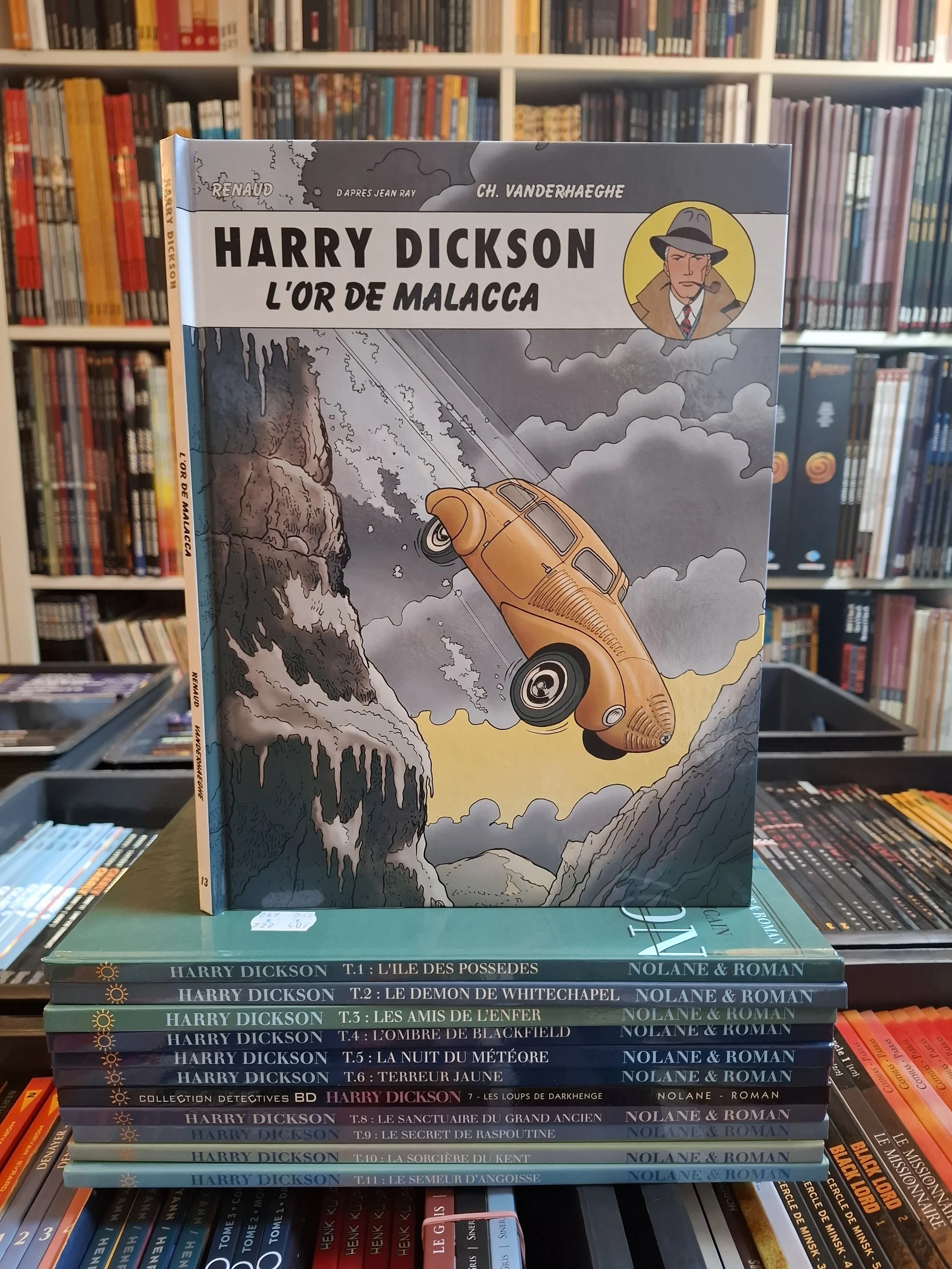 HARRY DICKSON ENSEMBLE DE 12 TOMES EO/REED