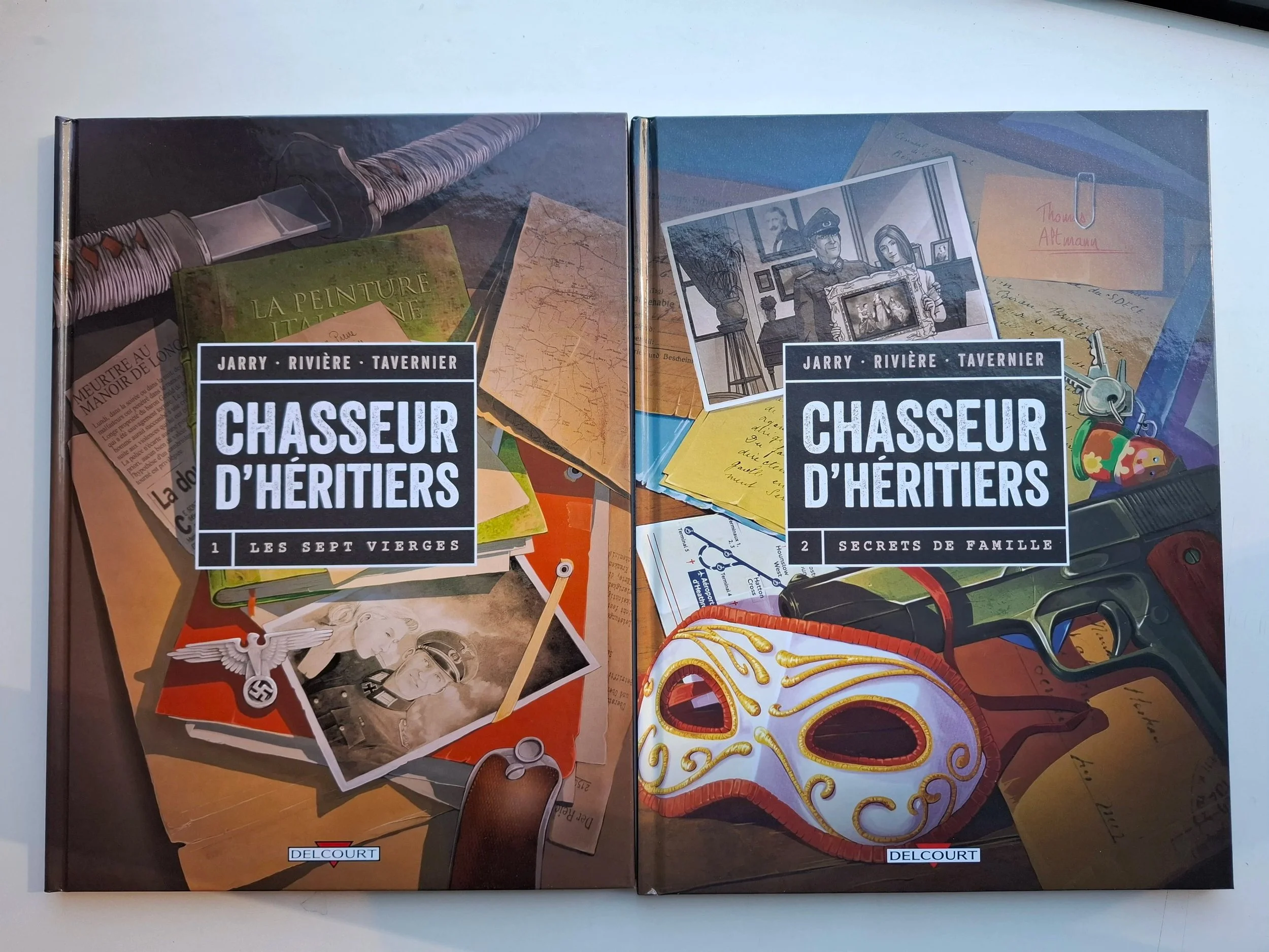 CHASSEUR D'HERITIERS TOMES 1 ET 2 SERIE COMPLETE EO